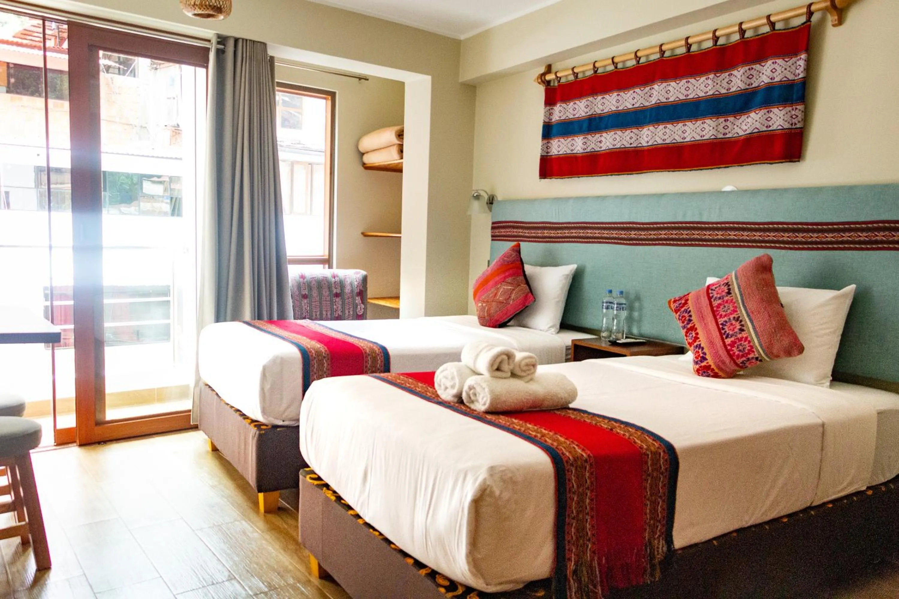 Bed in Rockrivers MachuPicchu