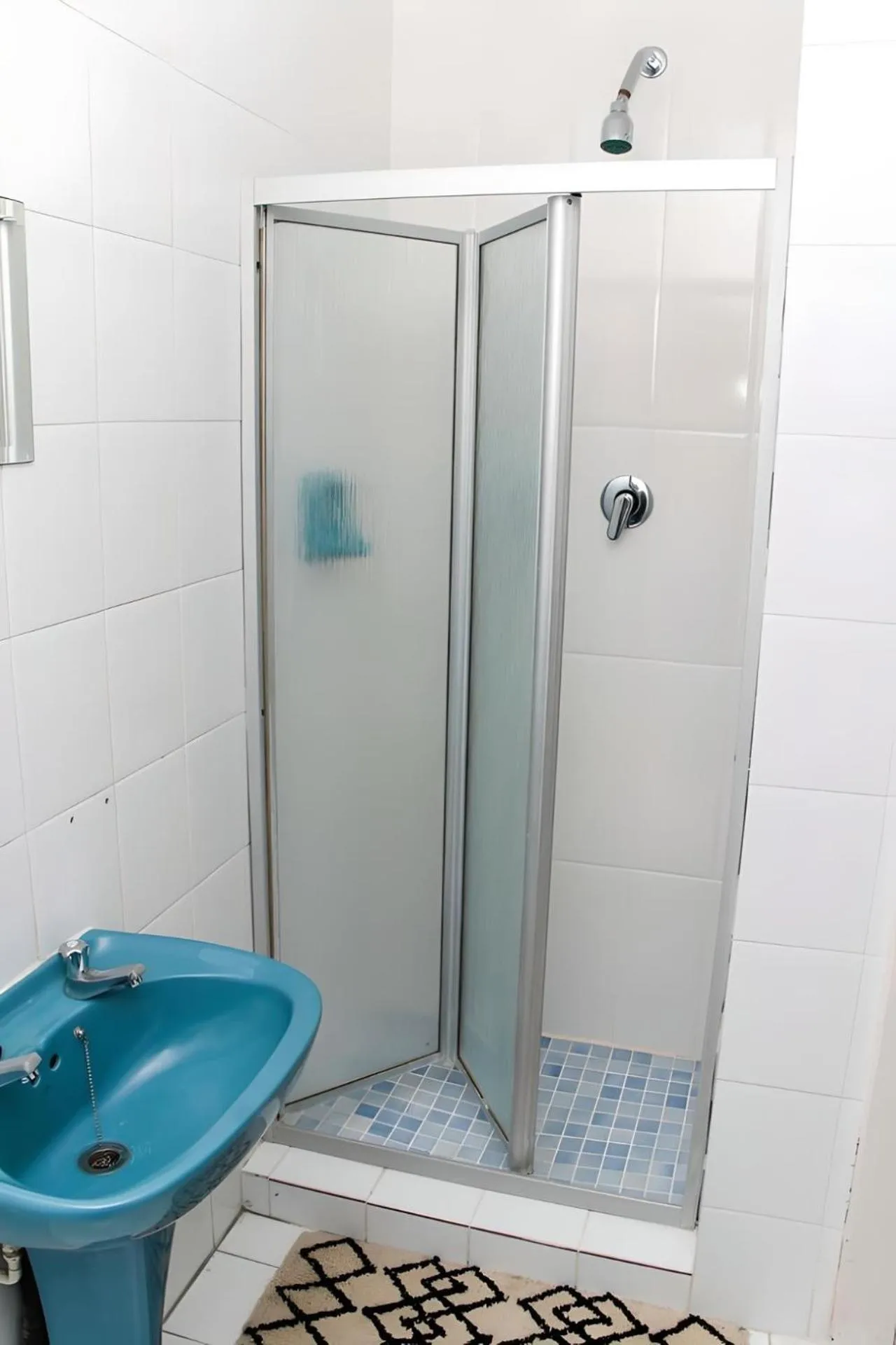 Shower in Meredale Lodge