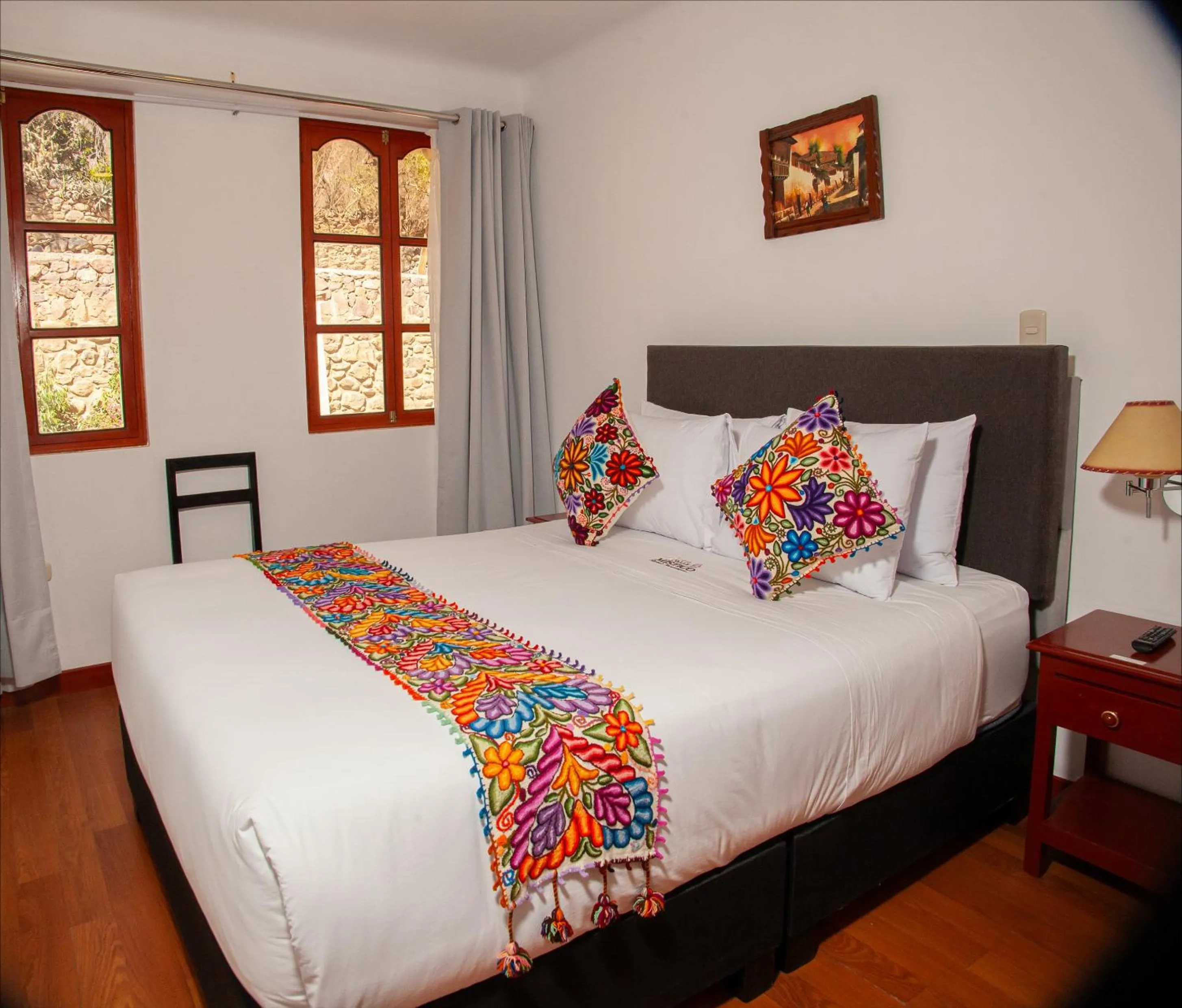 Bedroom, Bed in Hotel Valle Mistico