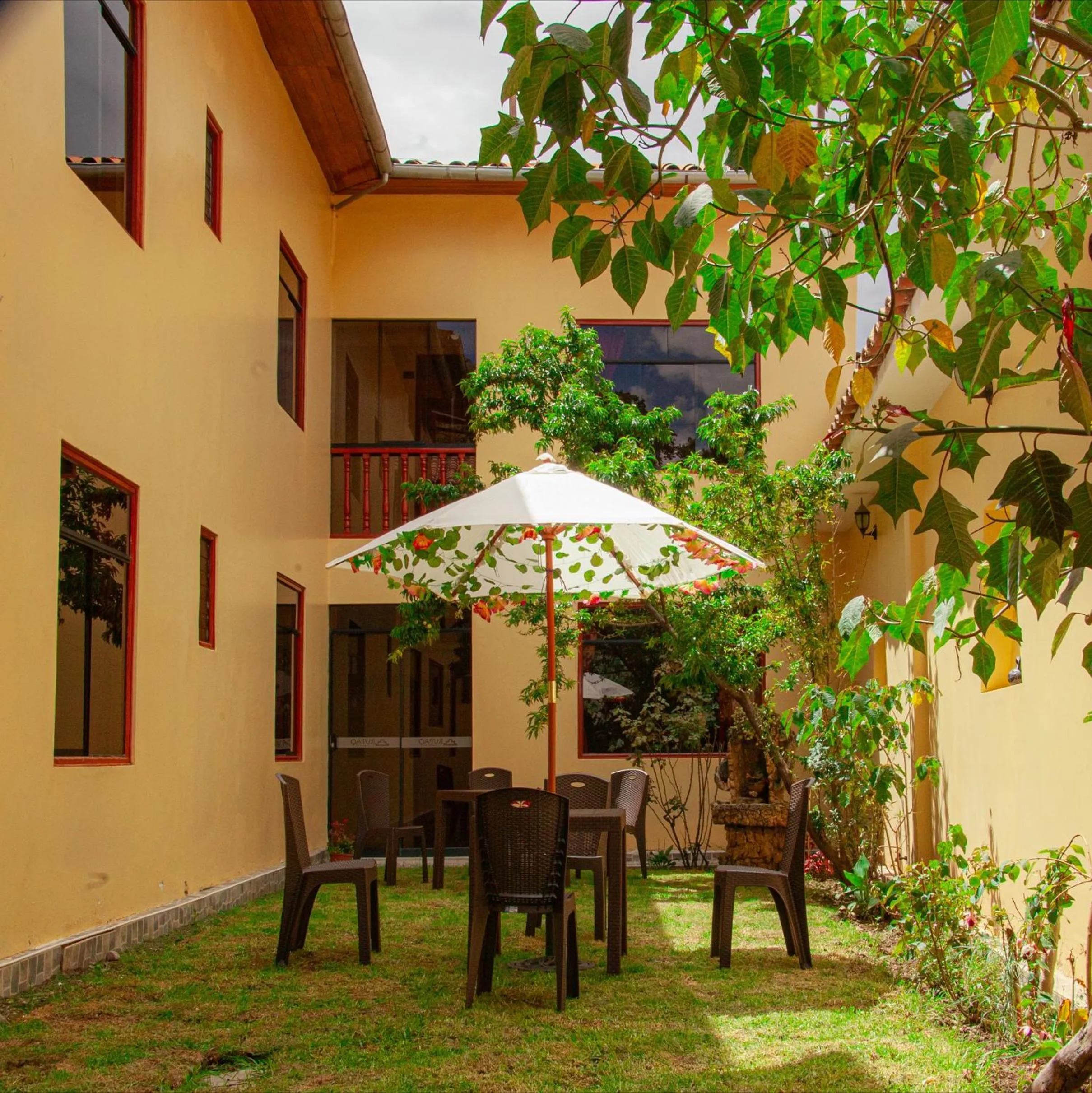 Garden in Hotel Valle Mistico