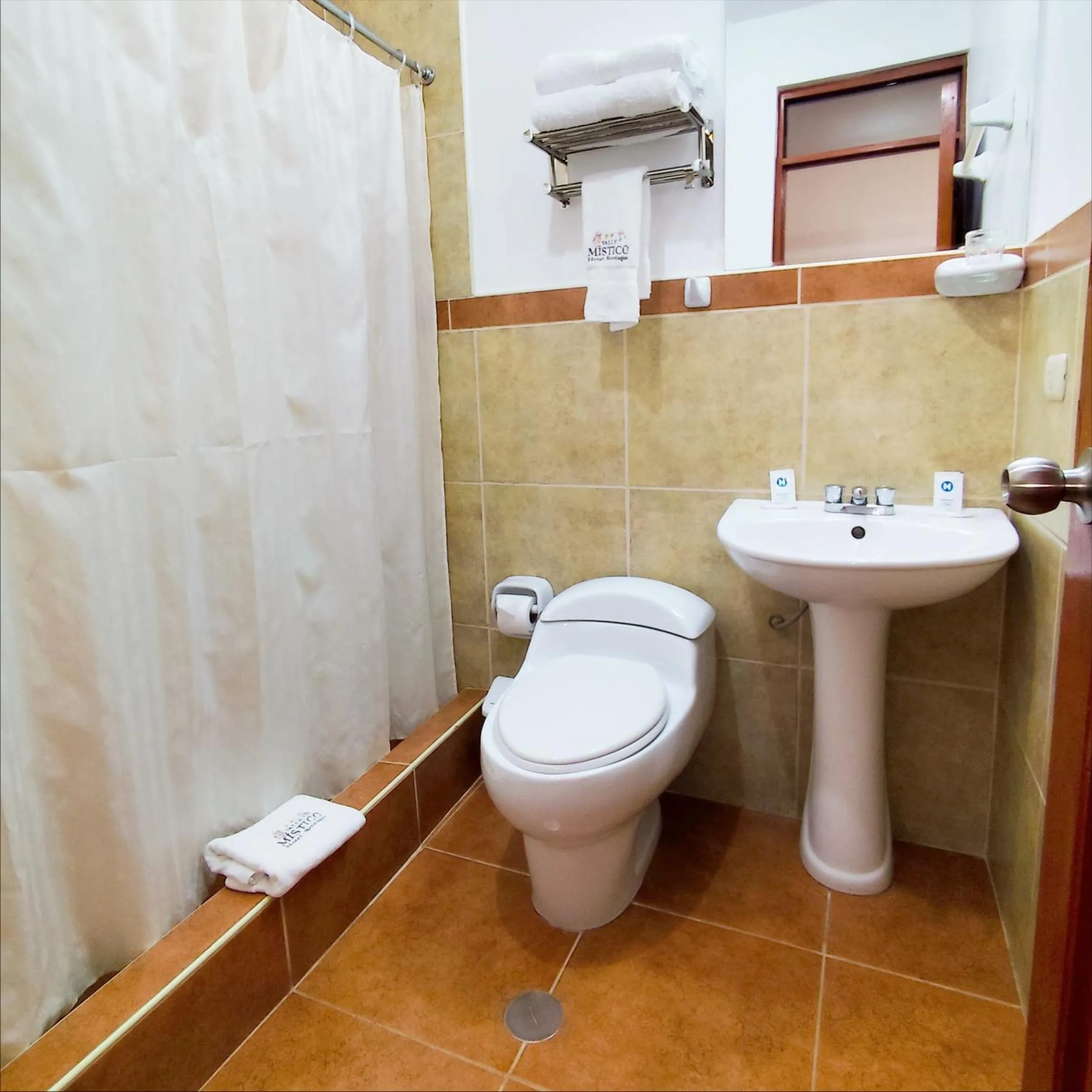 Bathroom in Hotel Valle Mistico