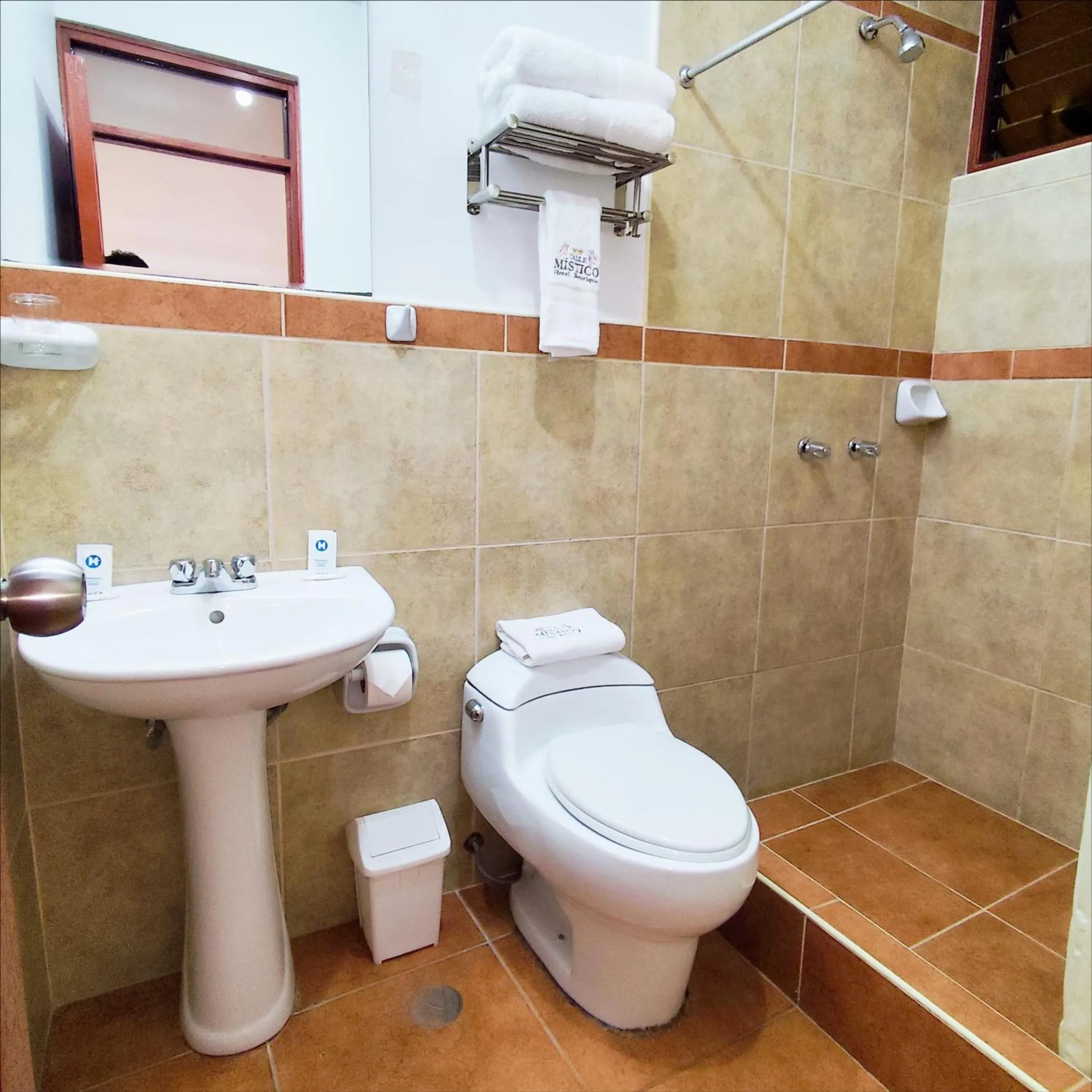 Bathroom in Hotel Valle Mistico