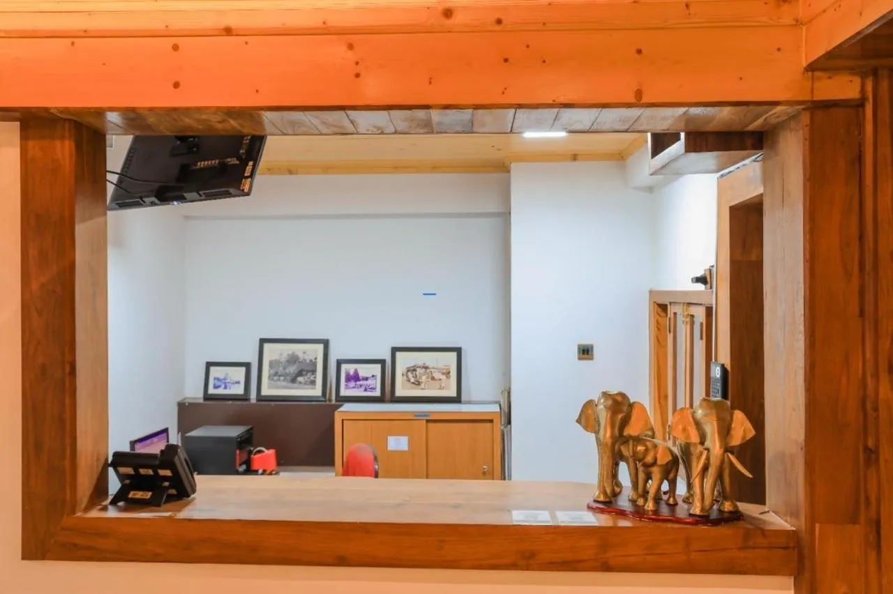 Lobby or reception in Queens Lake Cabin