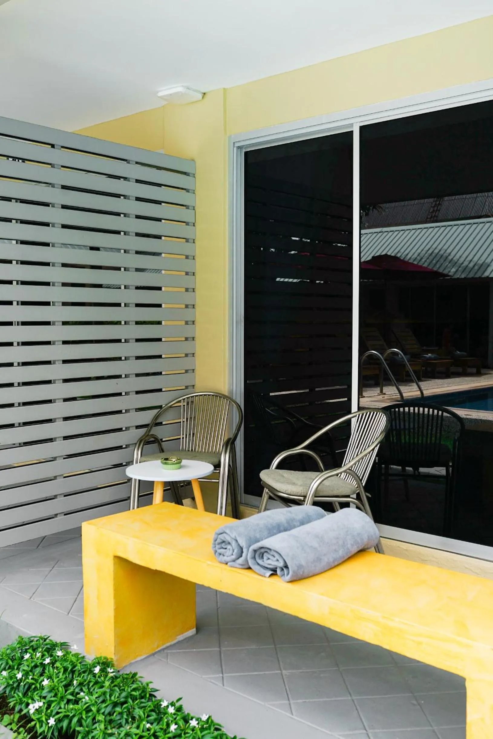 sunbed in Maiiam Bungalows Kata Beach