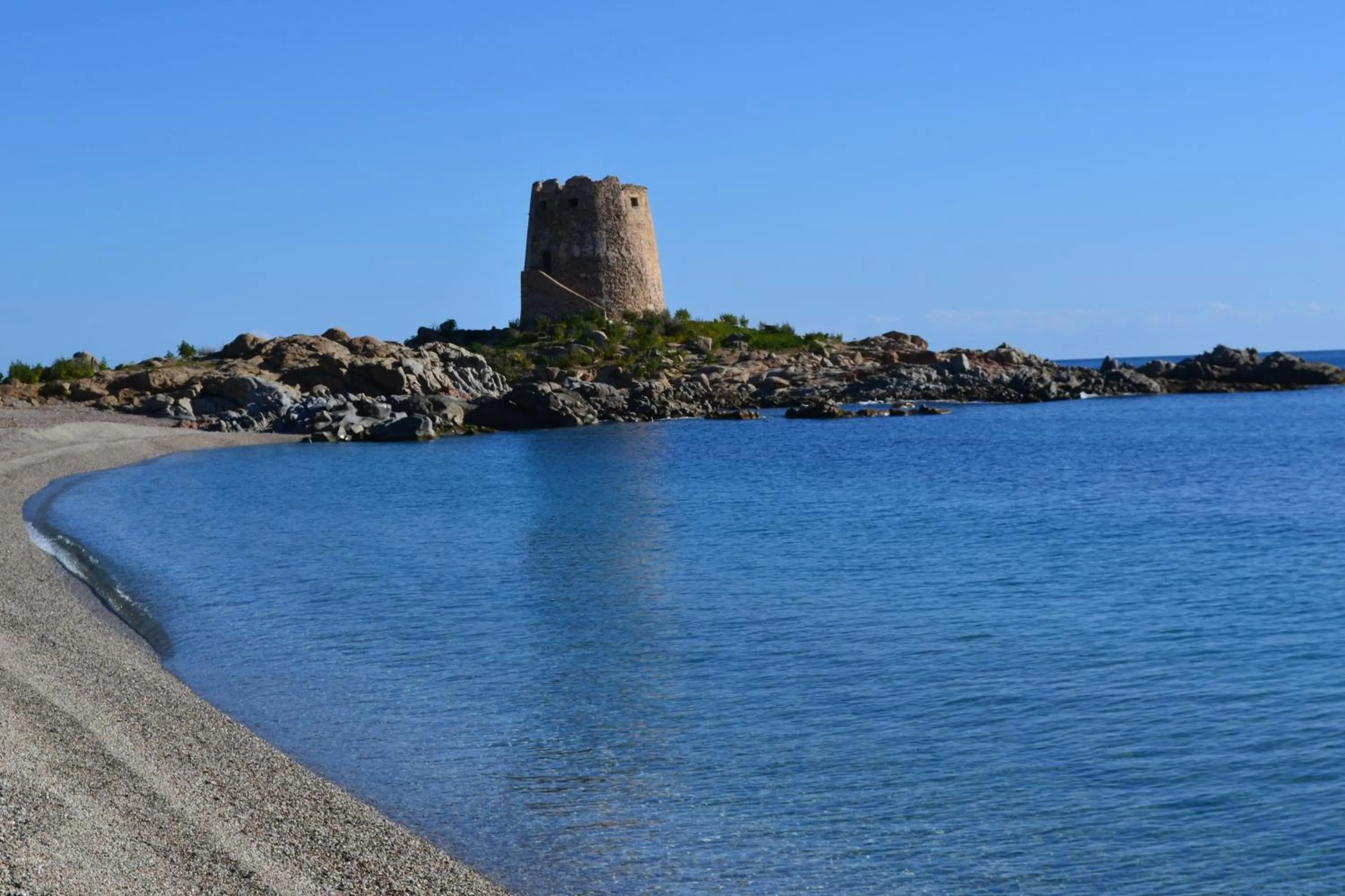 Sea view in Bed and Breakfast Le petunie