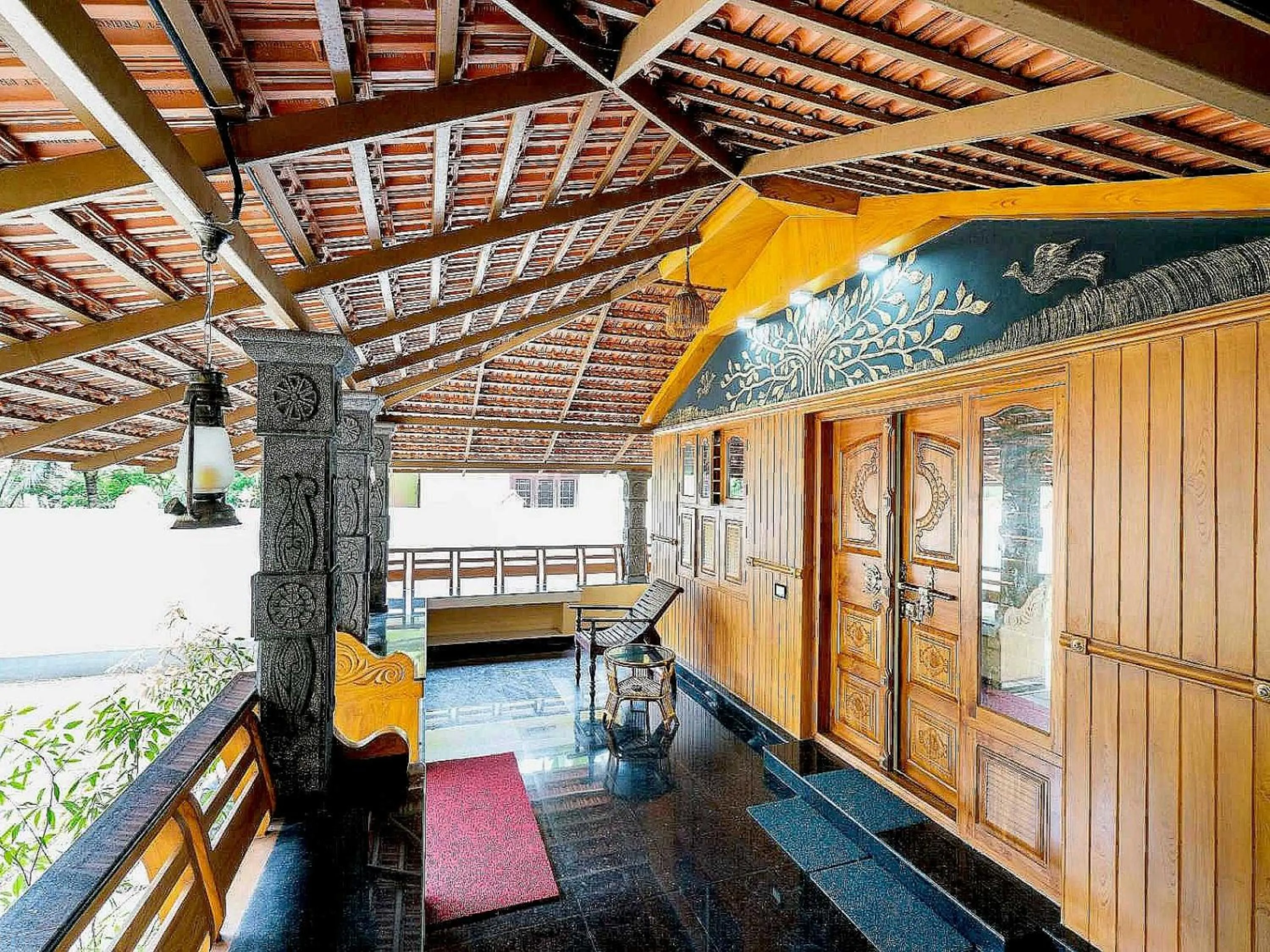 Lobby or reception in Hotel O ATHARVAM RESORT