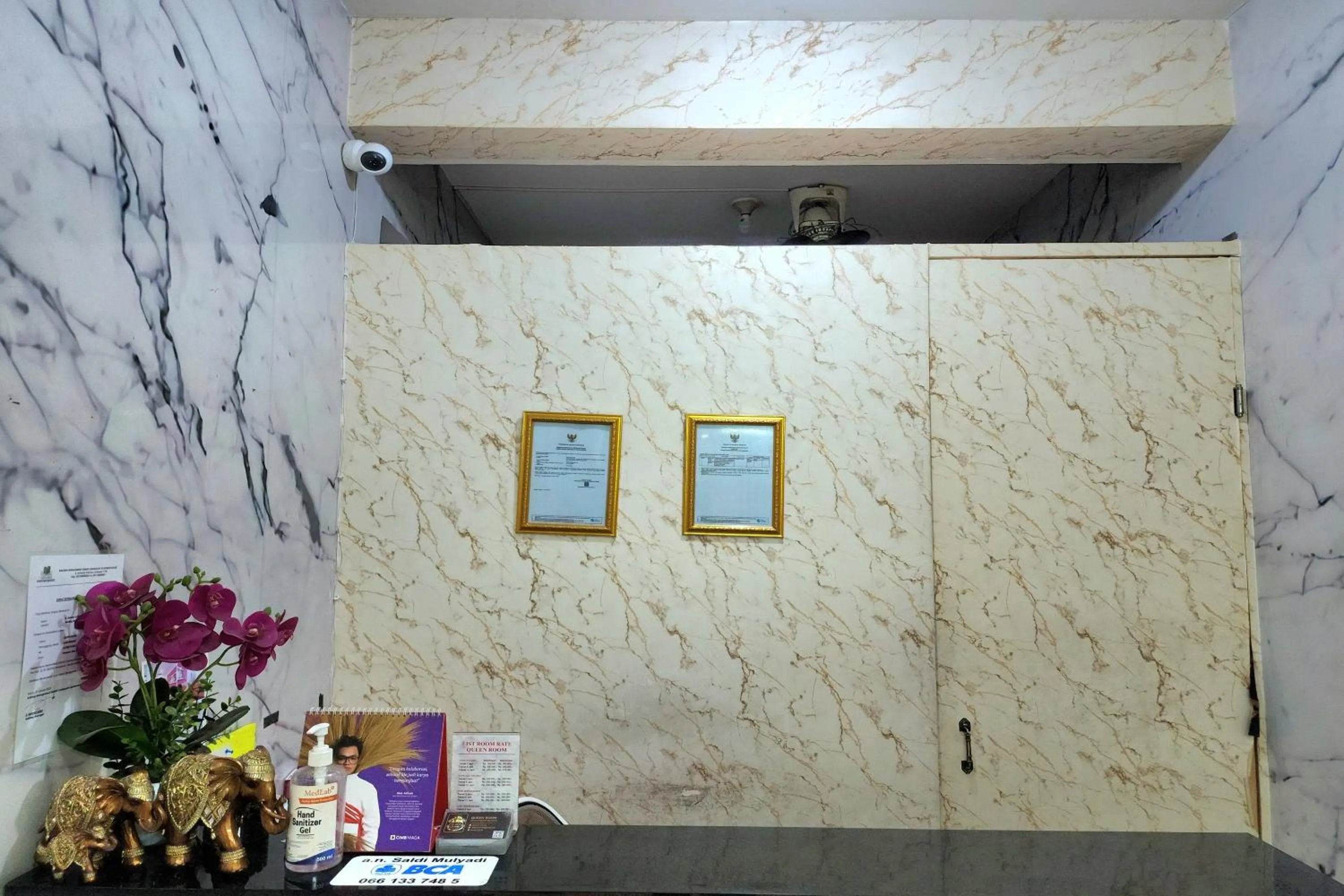 Lobby or reception in Queen Room 2 @ Grand Center Point Apartment