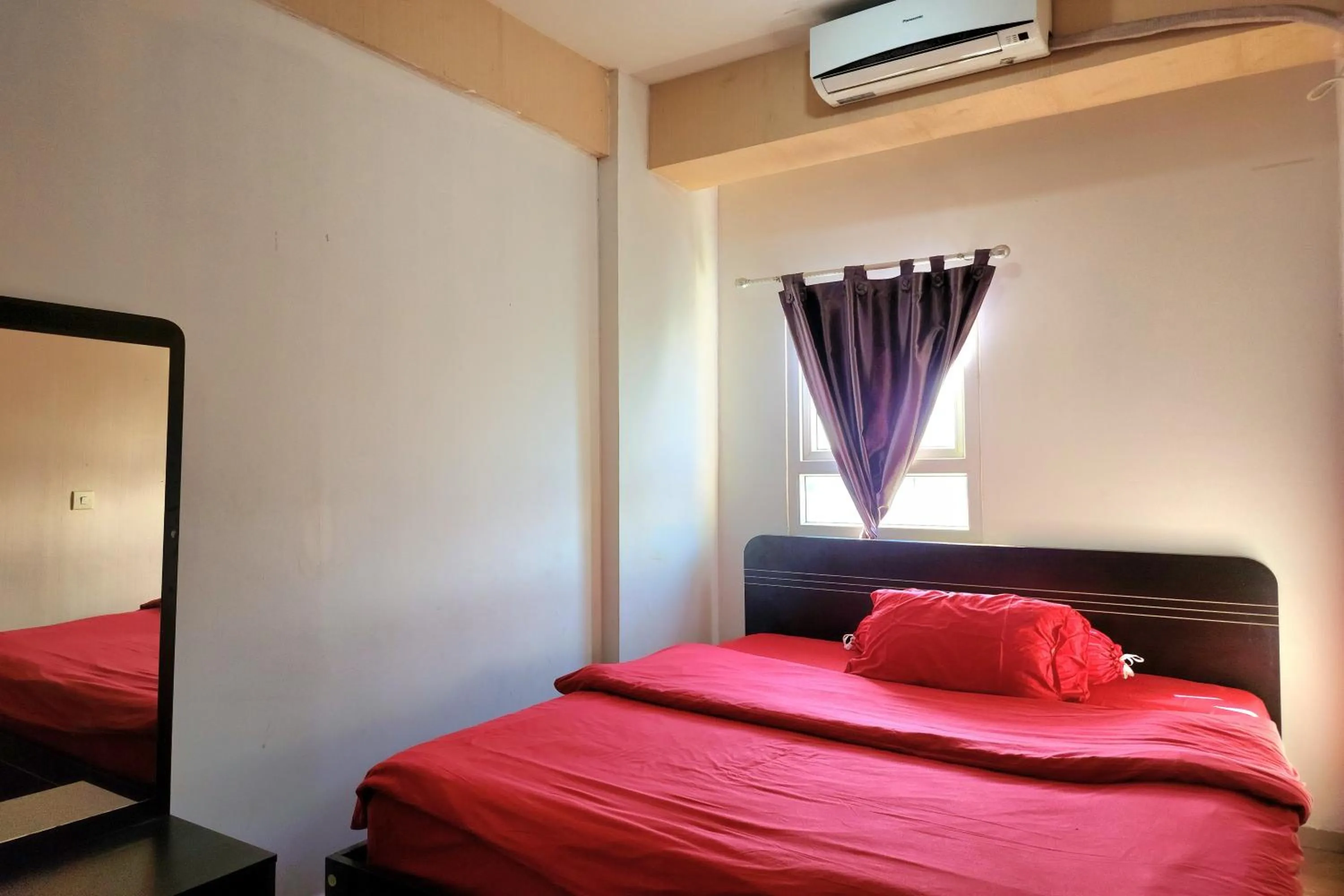 Bed in Queen Room 2 @ Grand Center Point Apartment