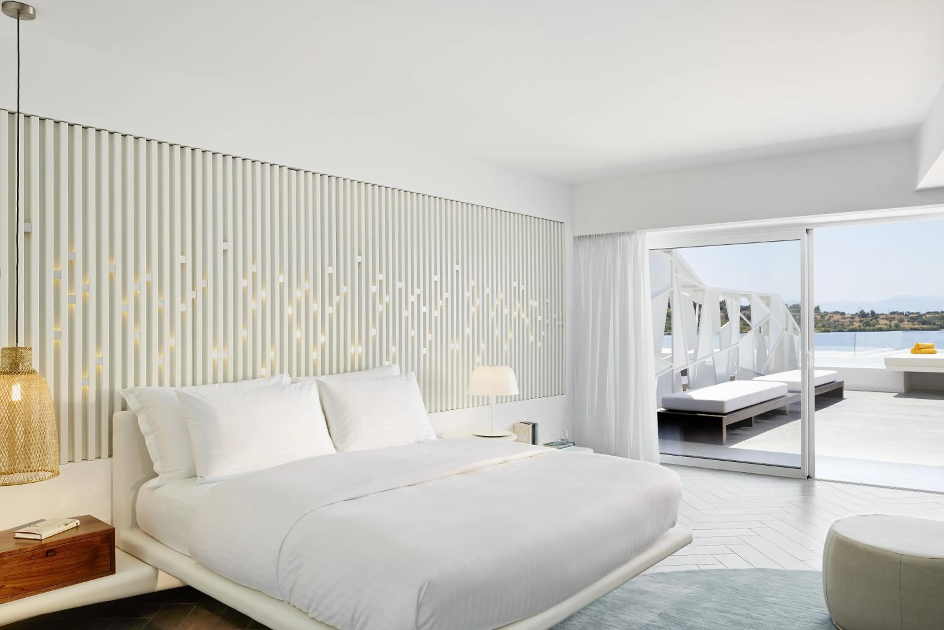 Bed in Nikki Beach Resort & Spa Porto Heli