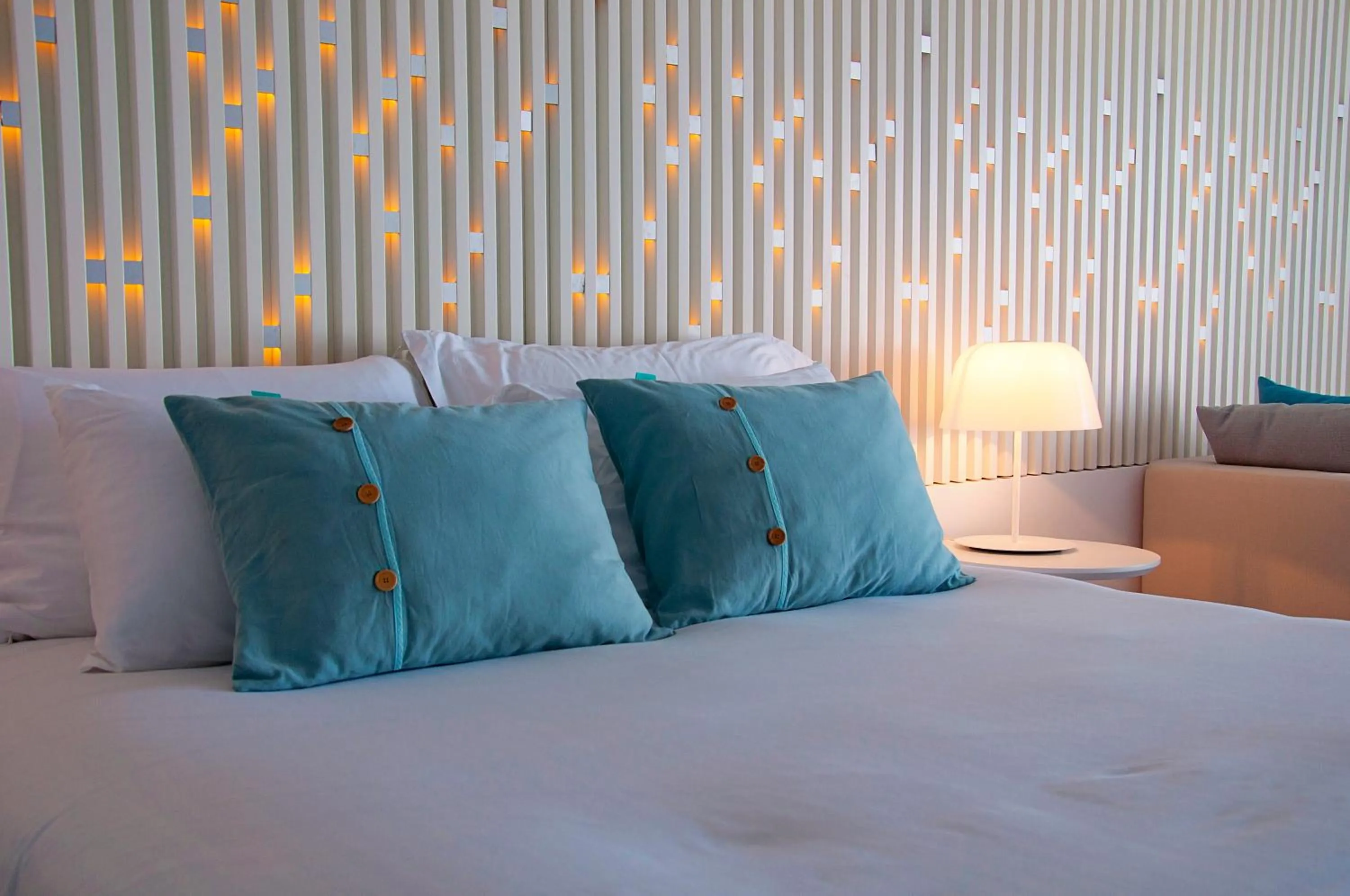 Bedroom, Bed in Nikki Beach Resort & Spa Porto Heli