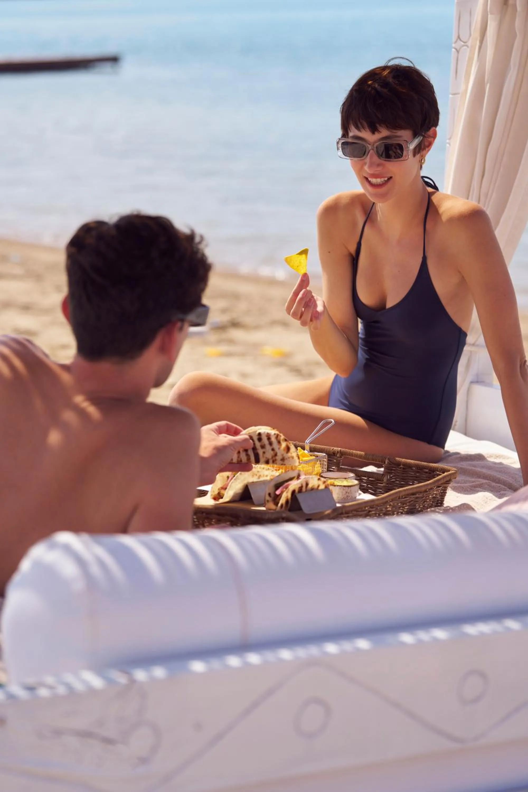 People in Nikki Beach Resort & Spa Porto Heli