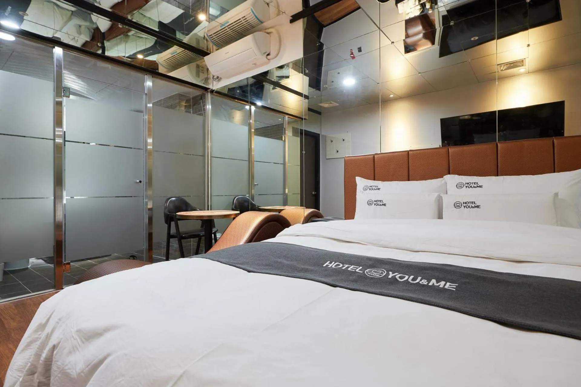 Bed in You&Me Hotel