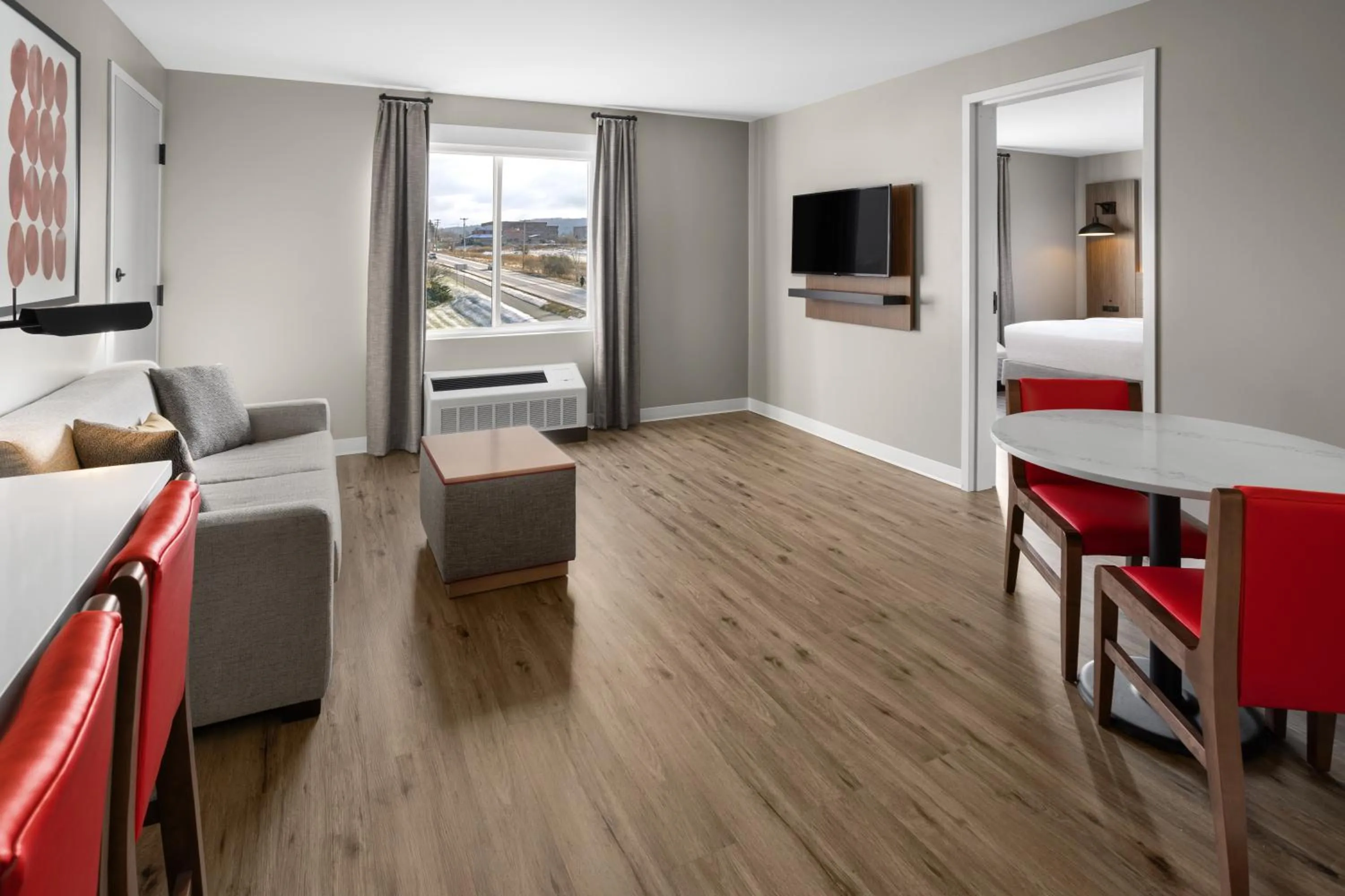 Bed in Hawthorn Extended Stay by Wyndham Williston Burlington
