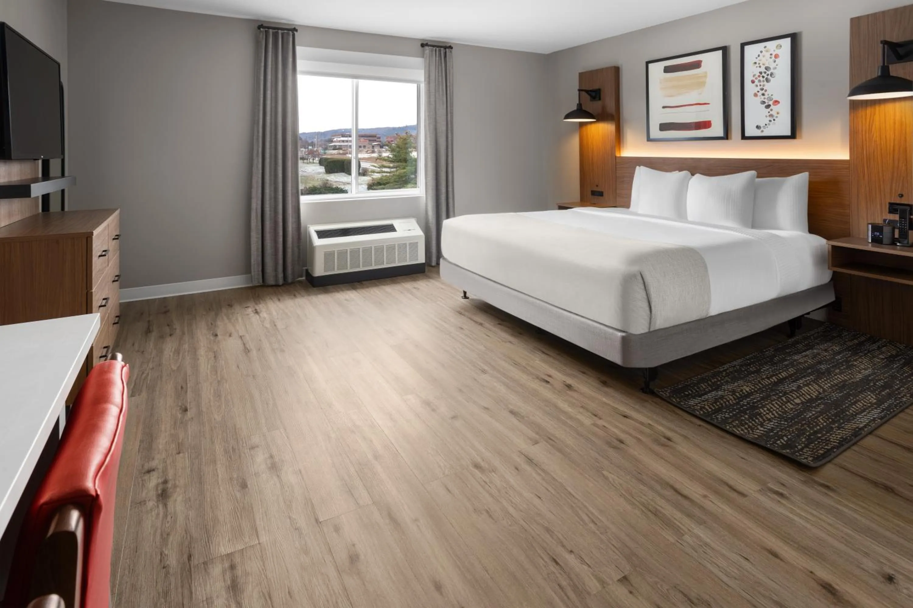 Bed in Hawthorn Extended Stay by Wyndham Williston Burlington