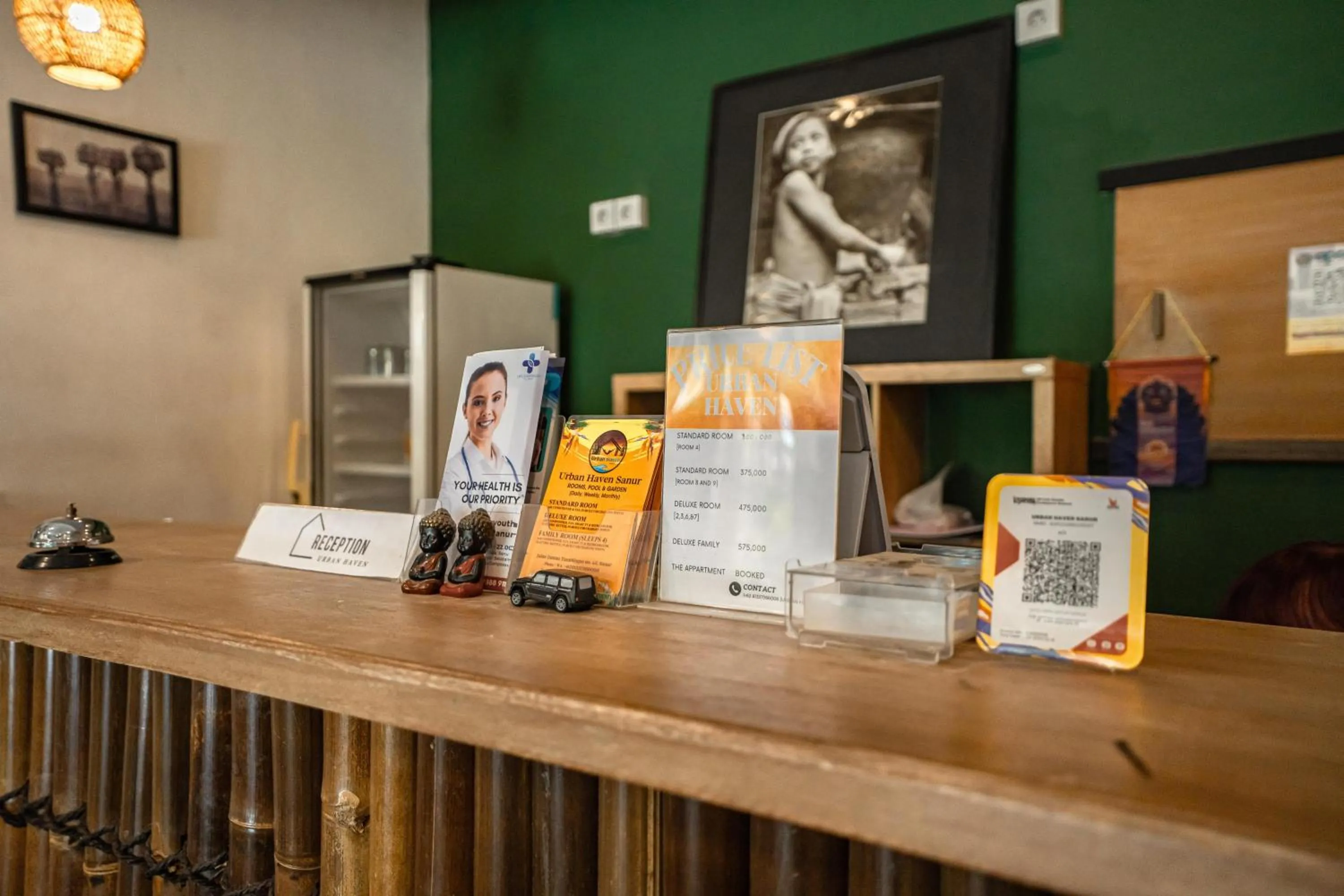 Lobby or reception in Urban Haven Sanur