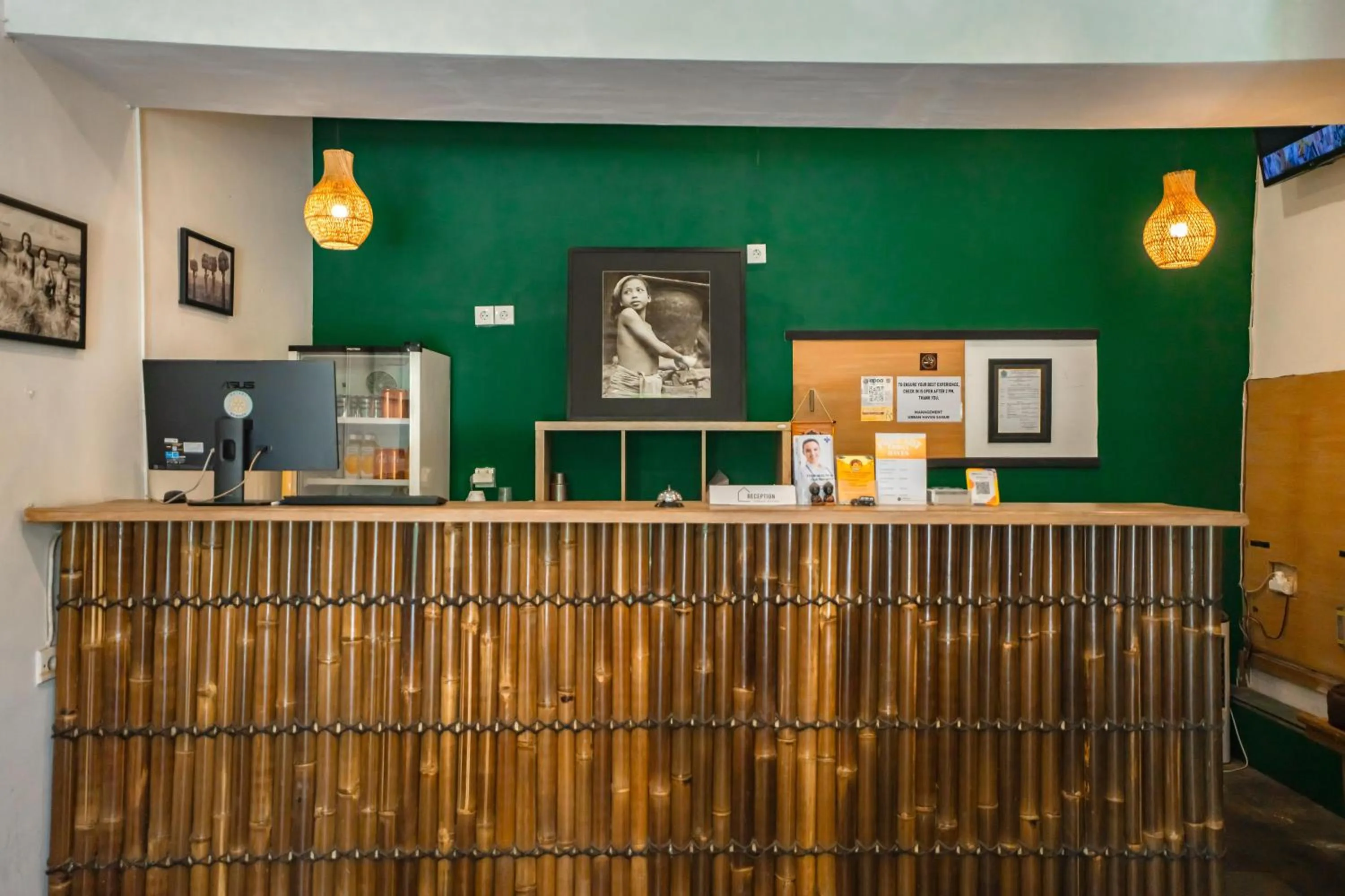 Lobby or reception in Urban Haven Sanur