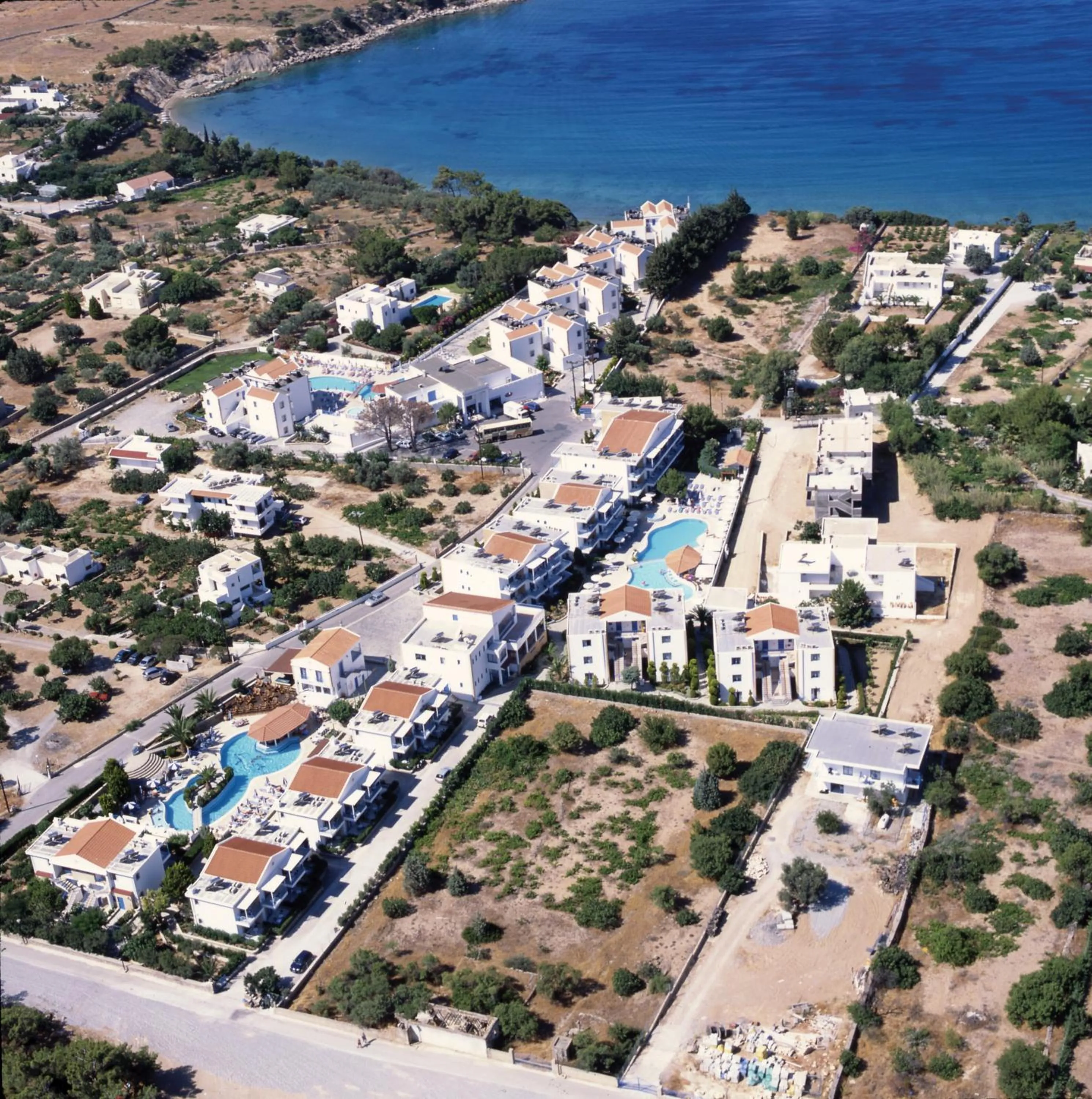 Bird's eye view in Pefki Islands
