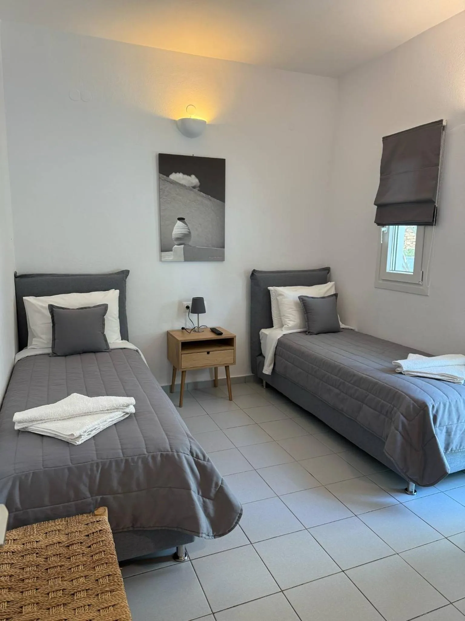 Bedroom, Bed in Mosha Pension