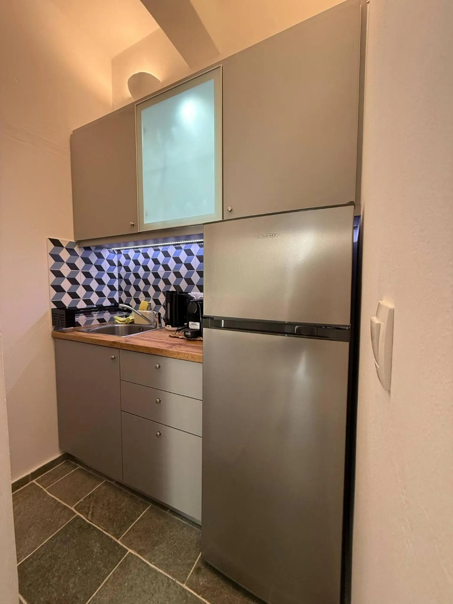 kitchen in Mosha Pension