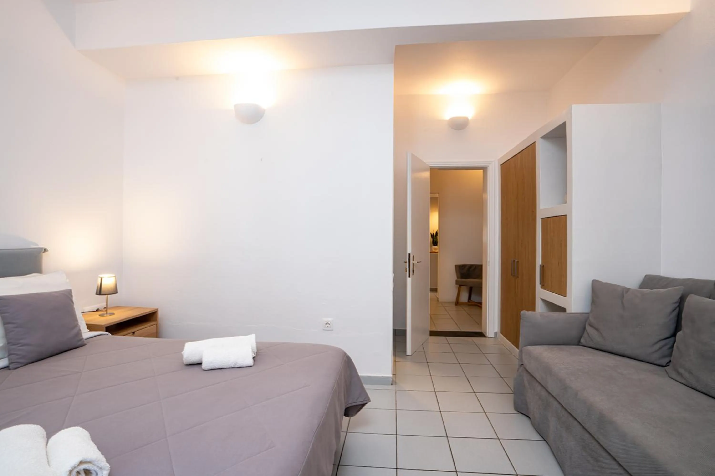 Photo of the whole room, Bed in Mosha Pension