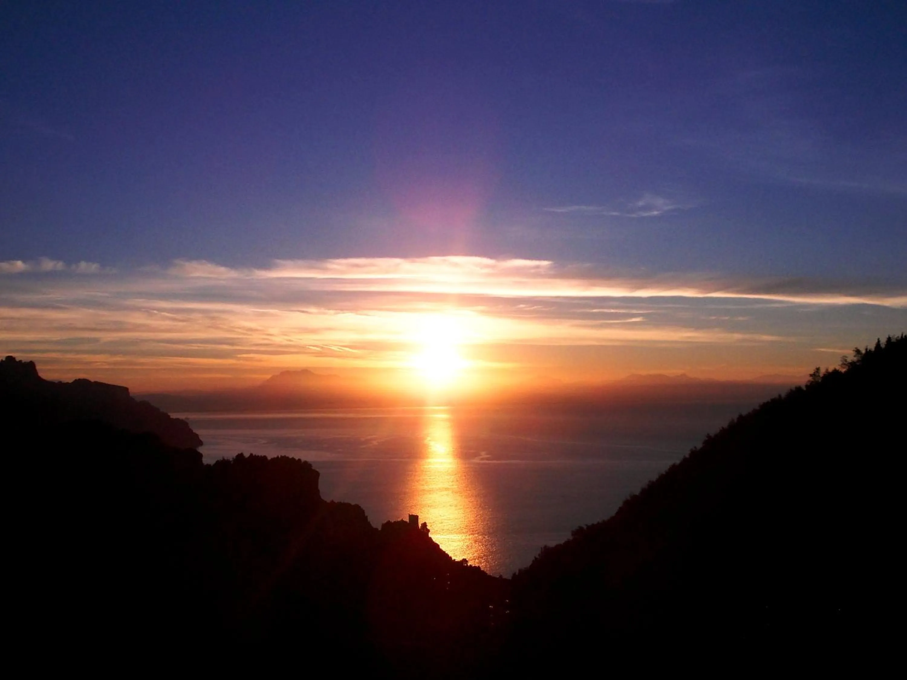 Mountain view in L'Arabesco B&B