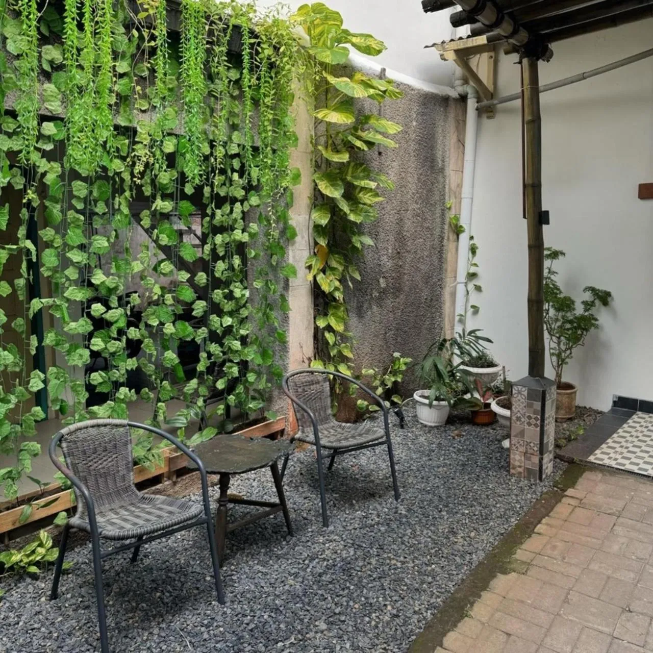 Garden in The Raden Patah Heritage Kota Lama Semarang