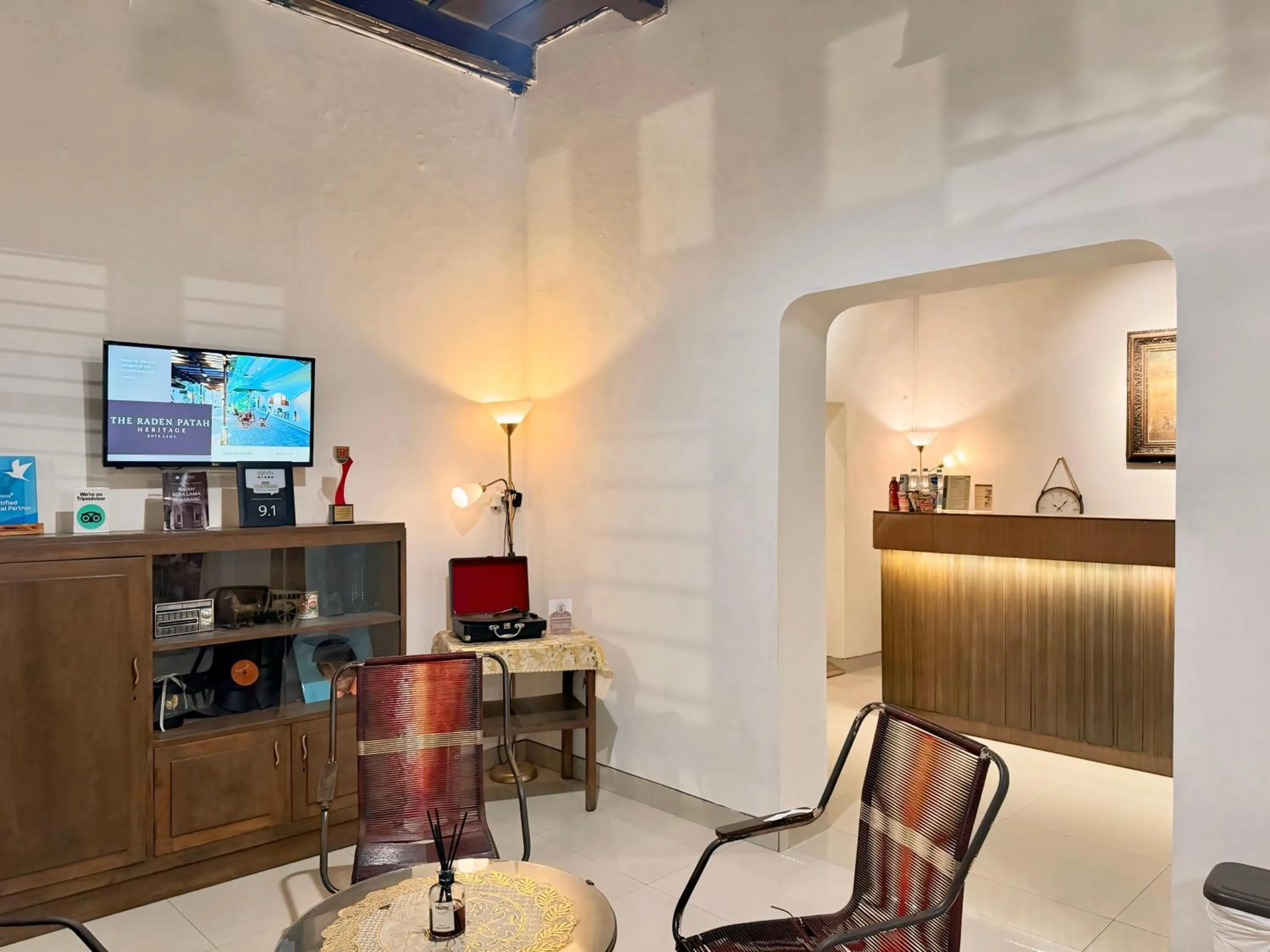 Lobby or reception in The Raden Patah Heritage Kota Lama Semarang