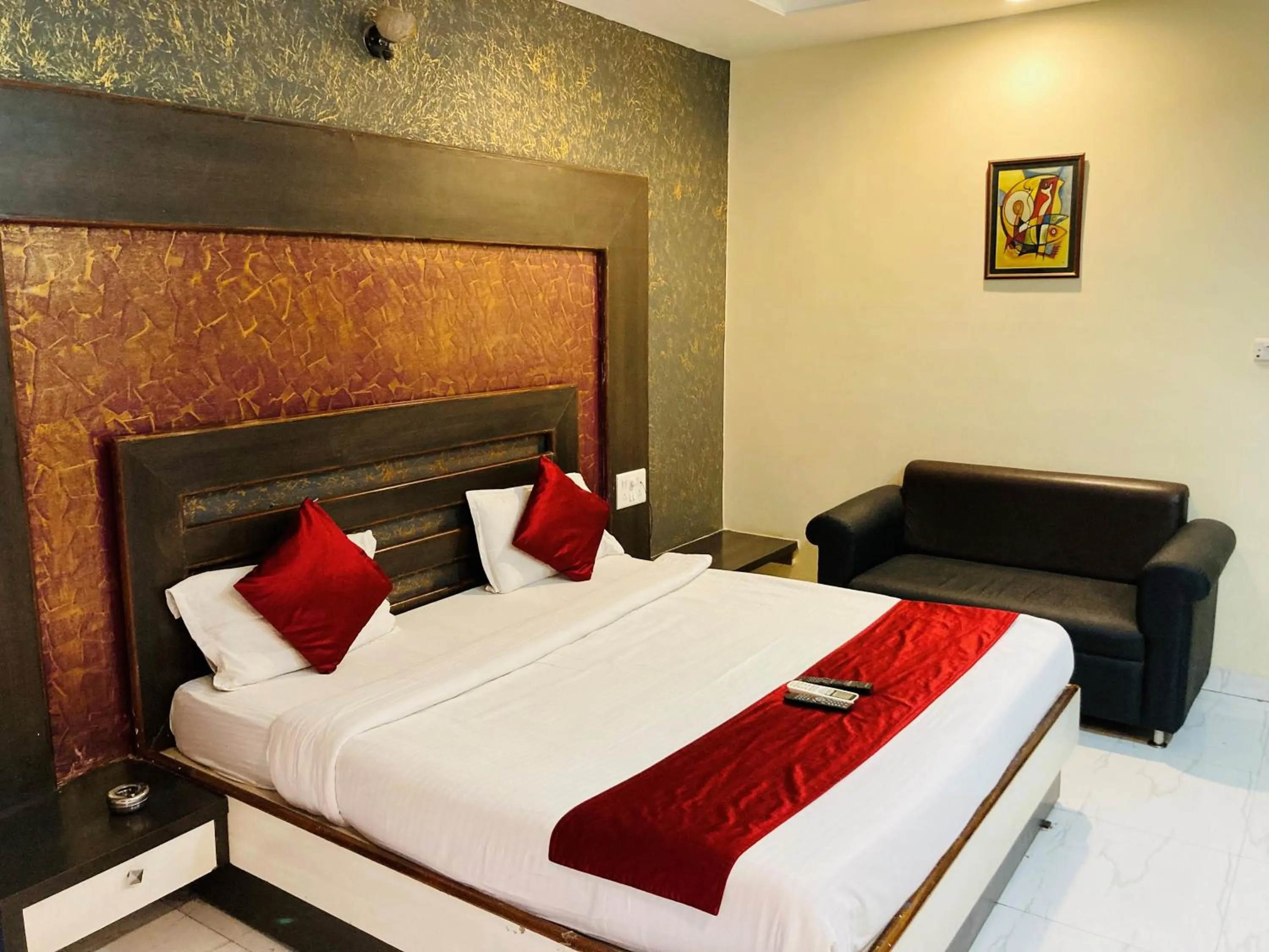 Bedroom, Bed in Hotel Jagdish