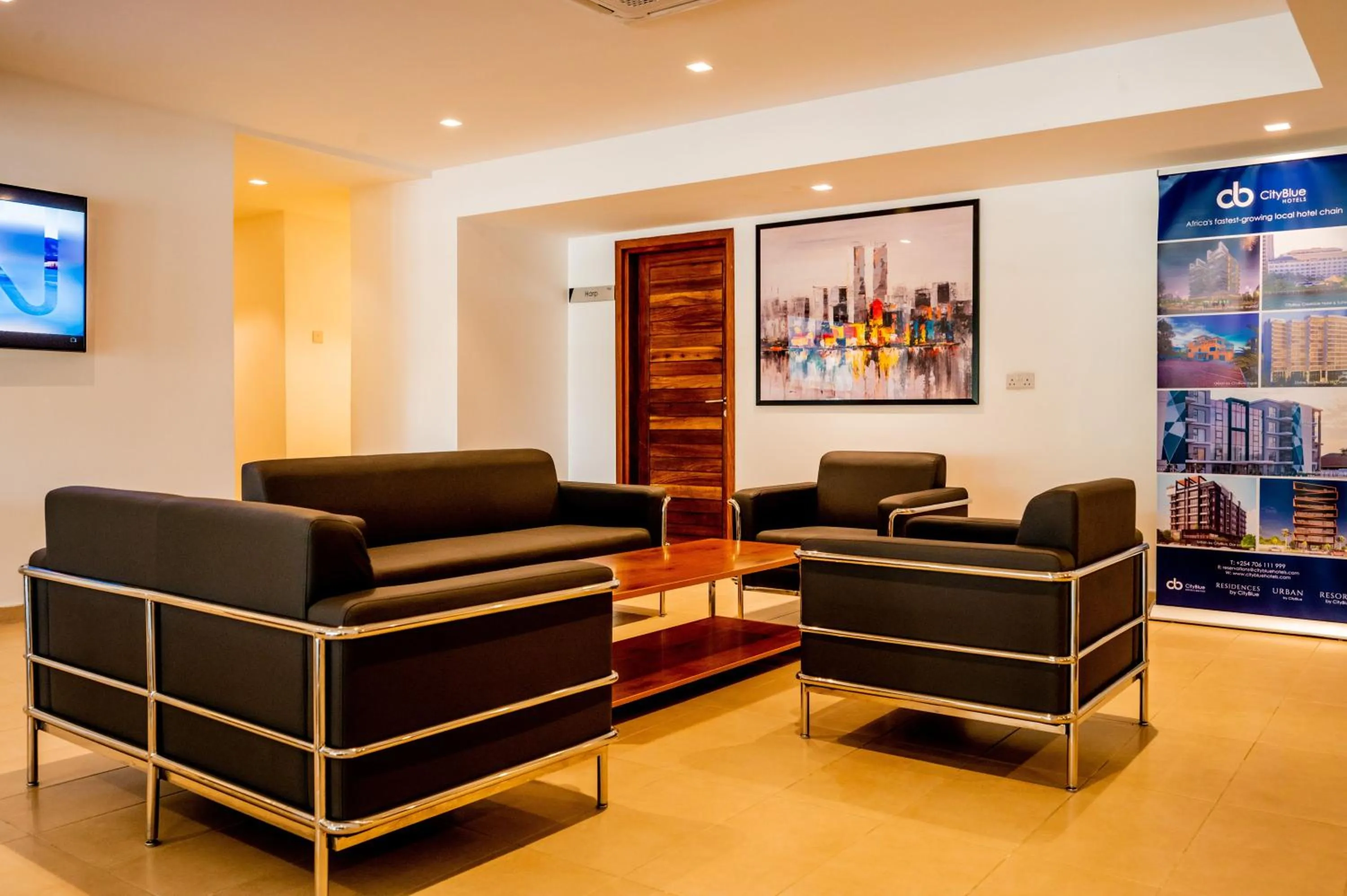 Lobby or reception in Urban by CityBlue Hotel, Dar es Salaam