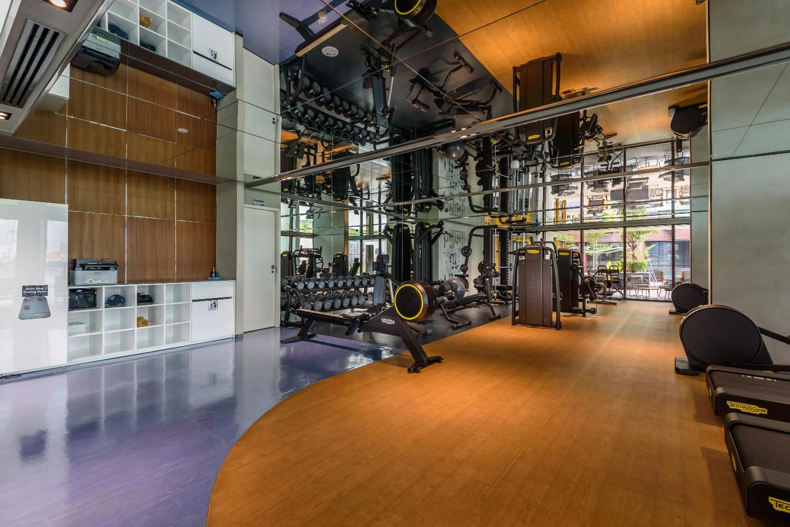 Fitness centre/facilities in Metropole Thu Thiem Condo Apartment
