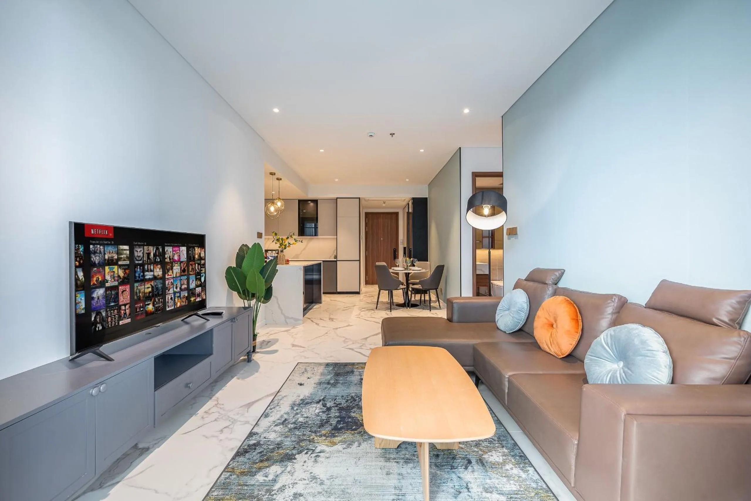 TV and multimedia in Metropole Thu Thiem Condo Apartment