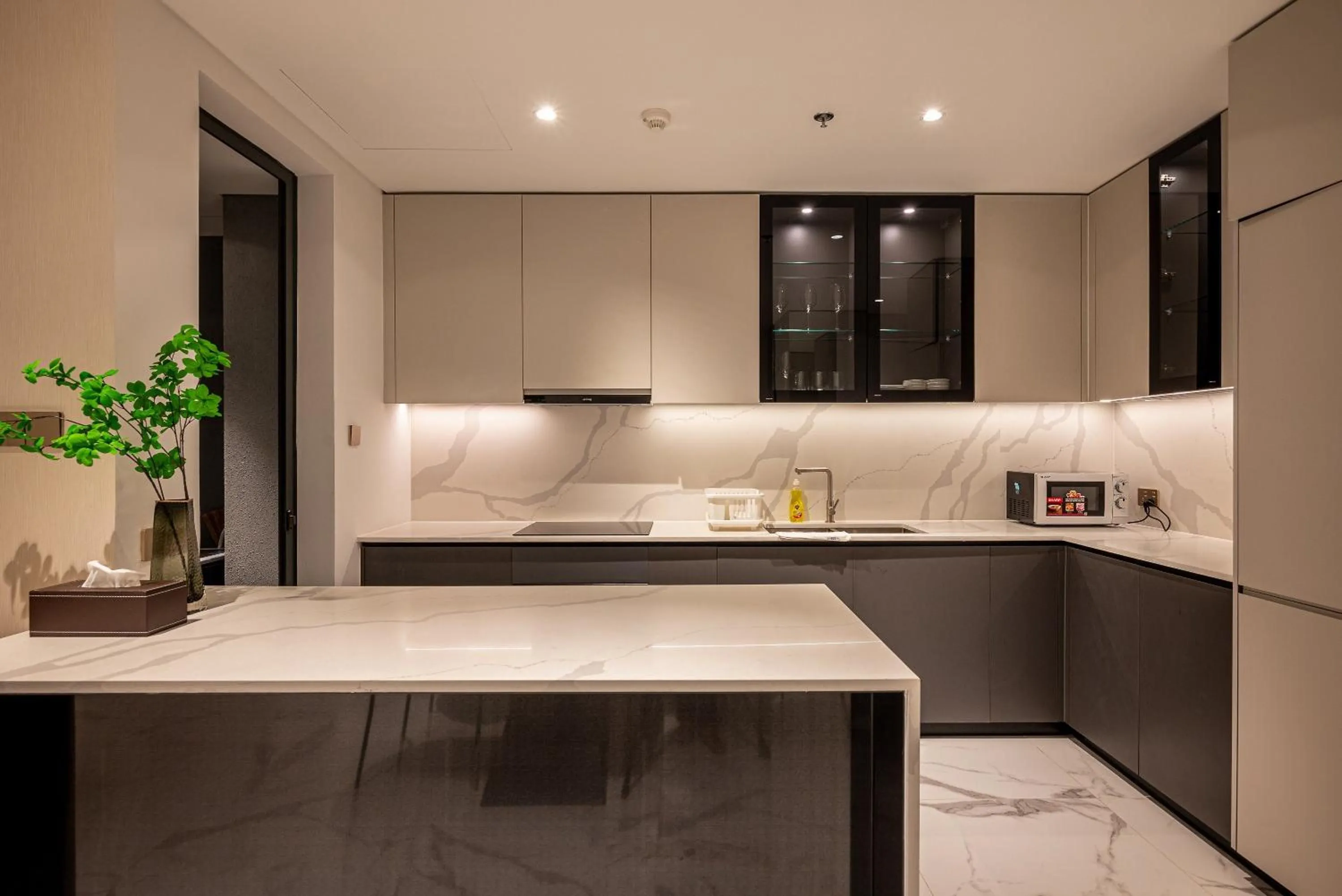 stove in Metropole Thu Thiem Condo Apartment