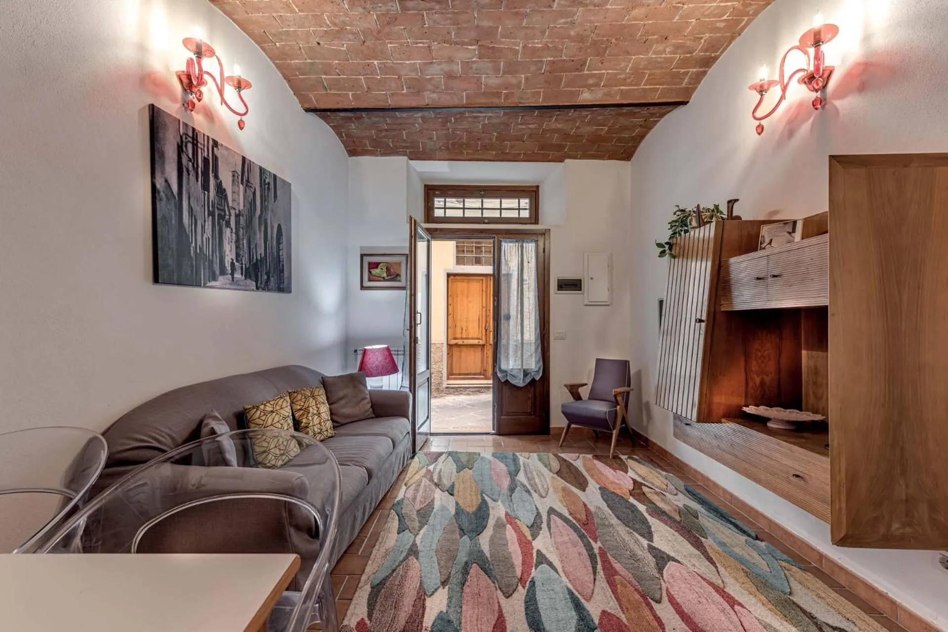 Living room, Bed in Vedetta Townhouse - camere e appartamenti nel centro storico by Be Vedetta