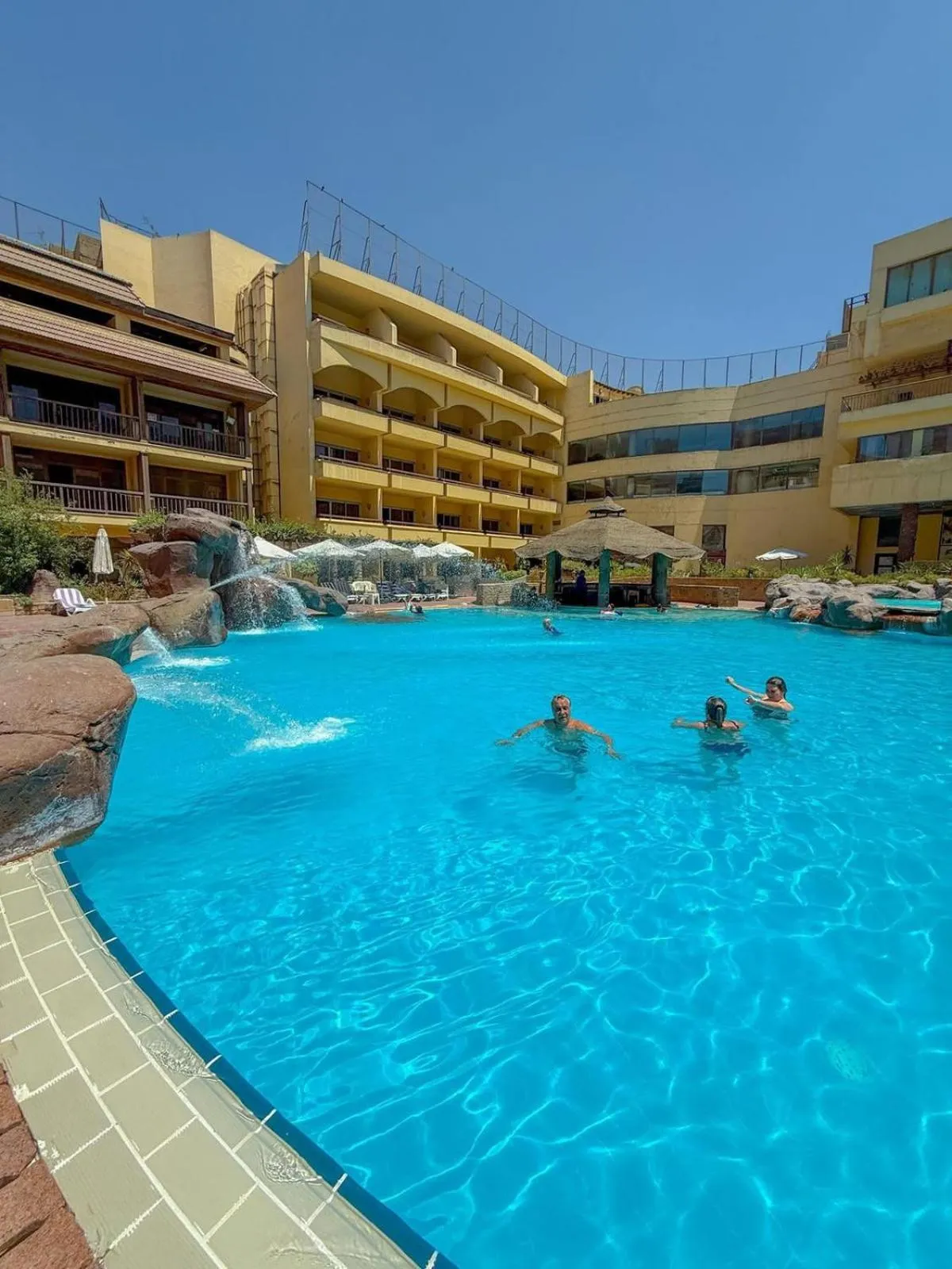 Swimming pool in Amarante Pyramids Hotel