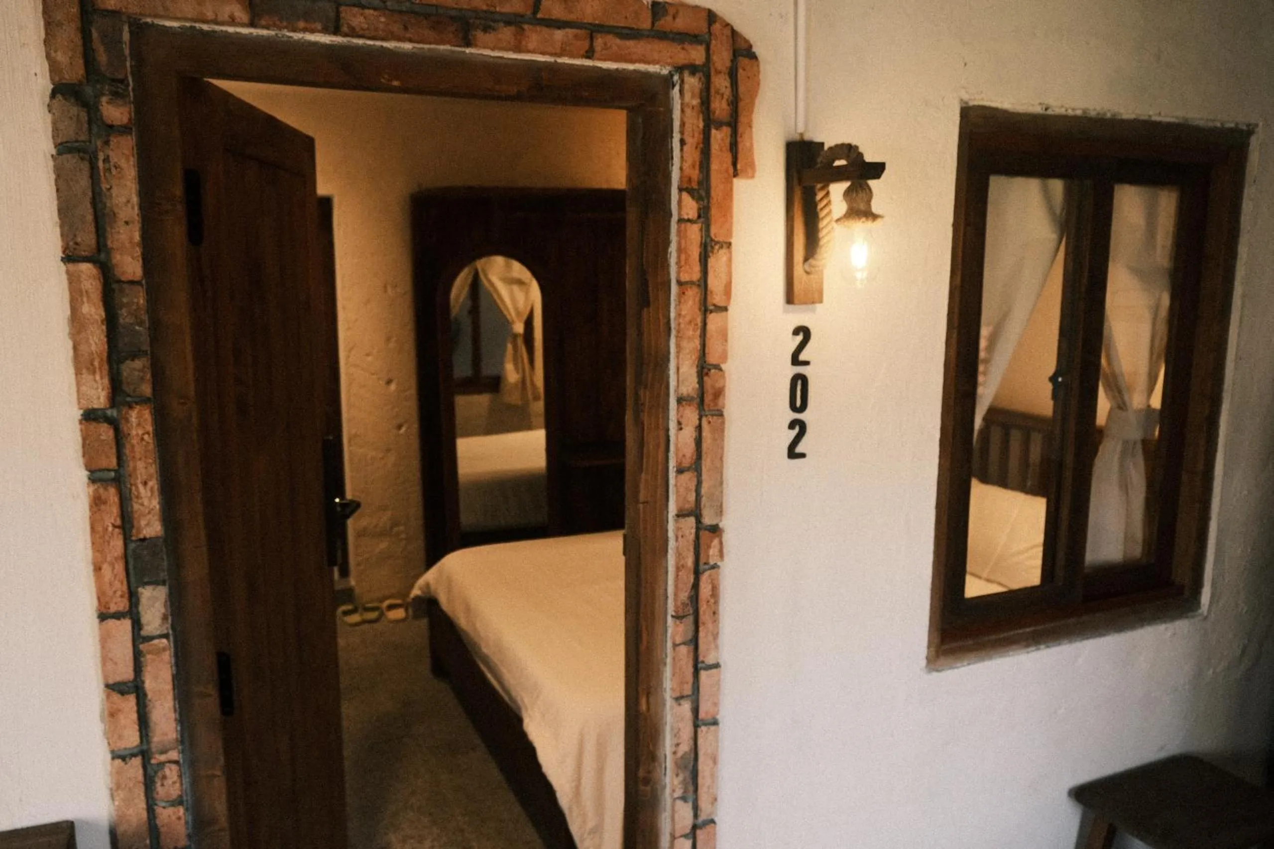 Bed in Vũ House Phú Yên- Boutique Room & Breakfast