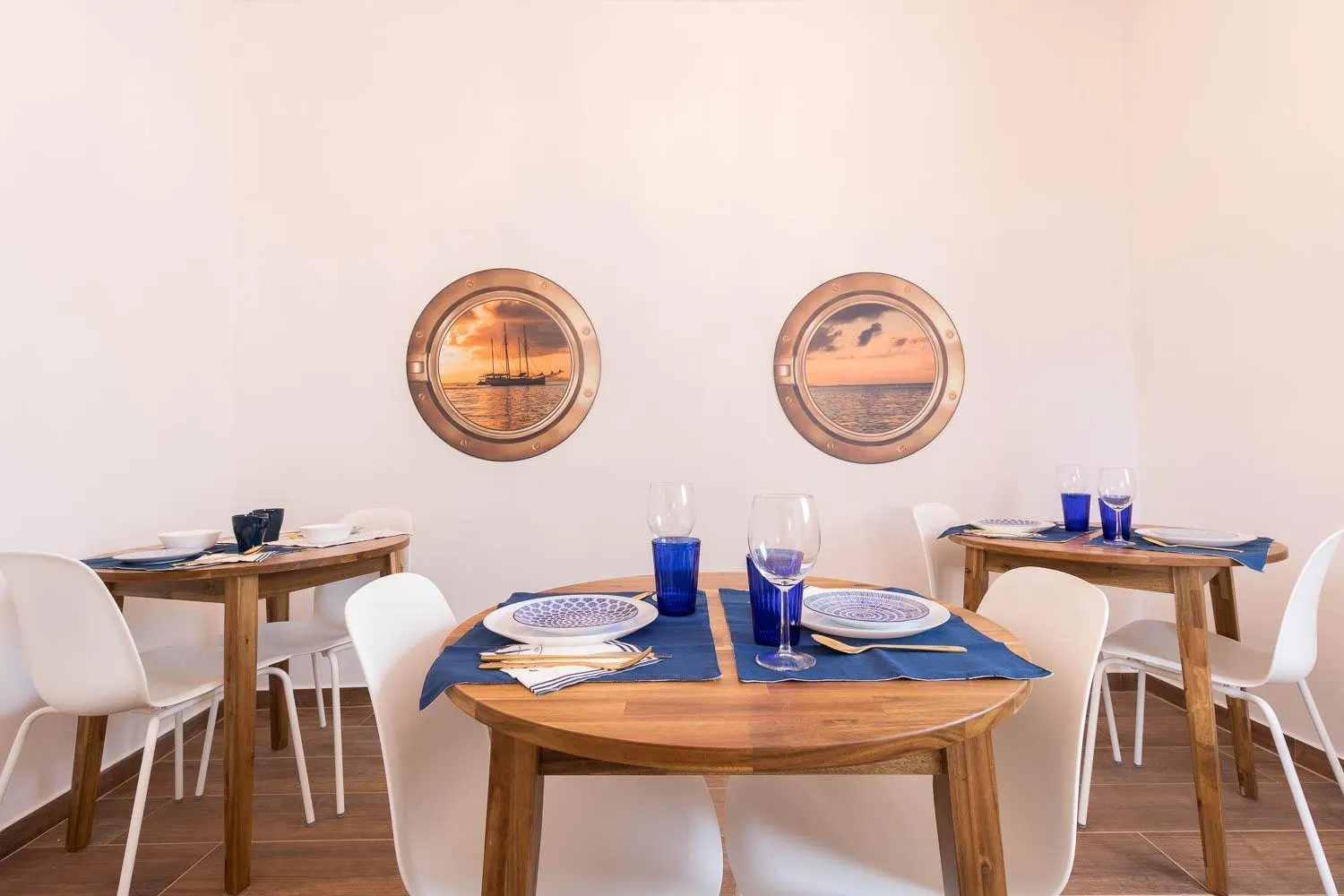 Dining area in La Bussola