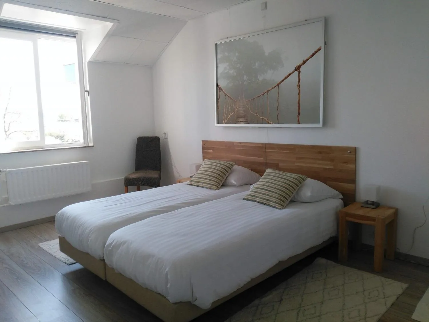 Garden, Bed in Hotel De Wilde Kriek