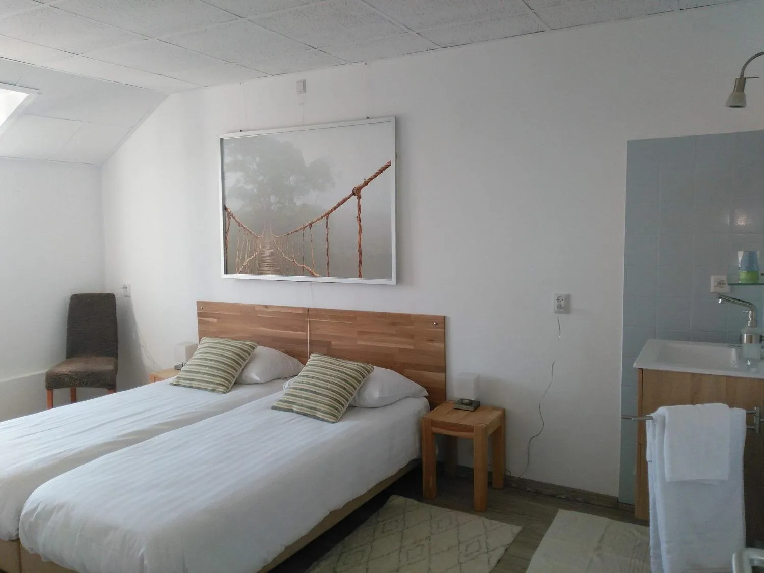 Garden, Bed in Hotel De Wilde Kriek