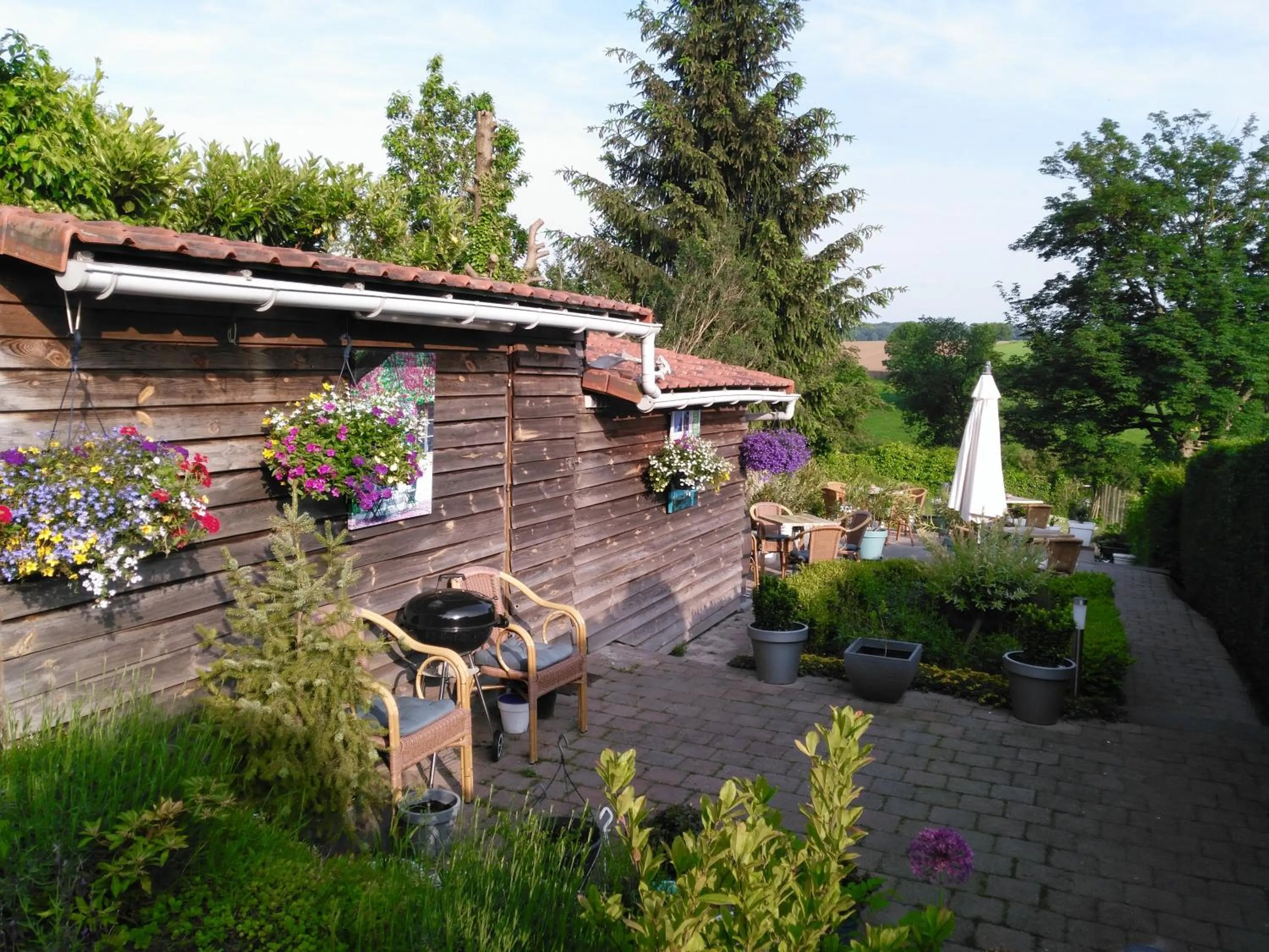 BBQ facilities in Hotel De Wilde Kriek