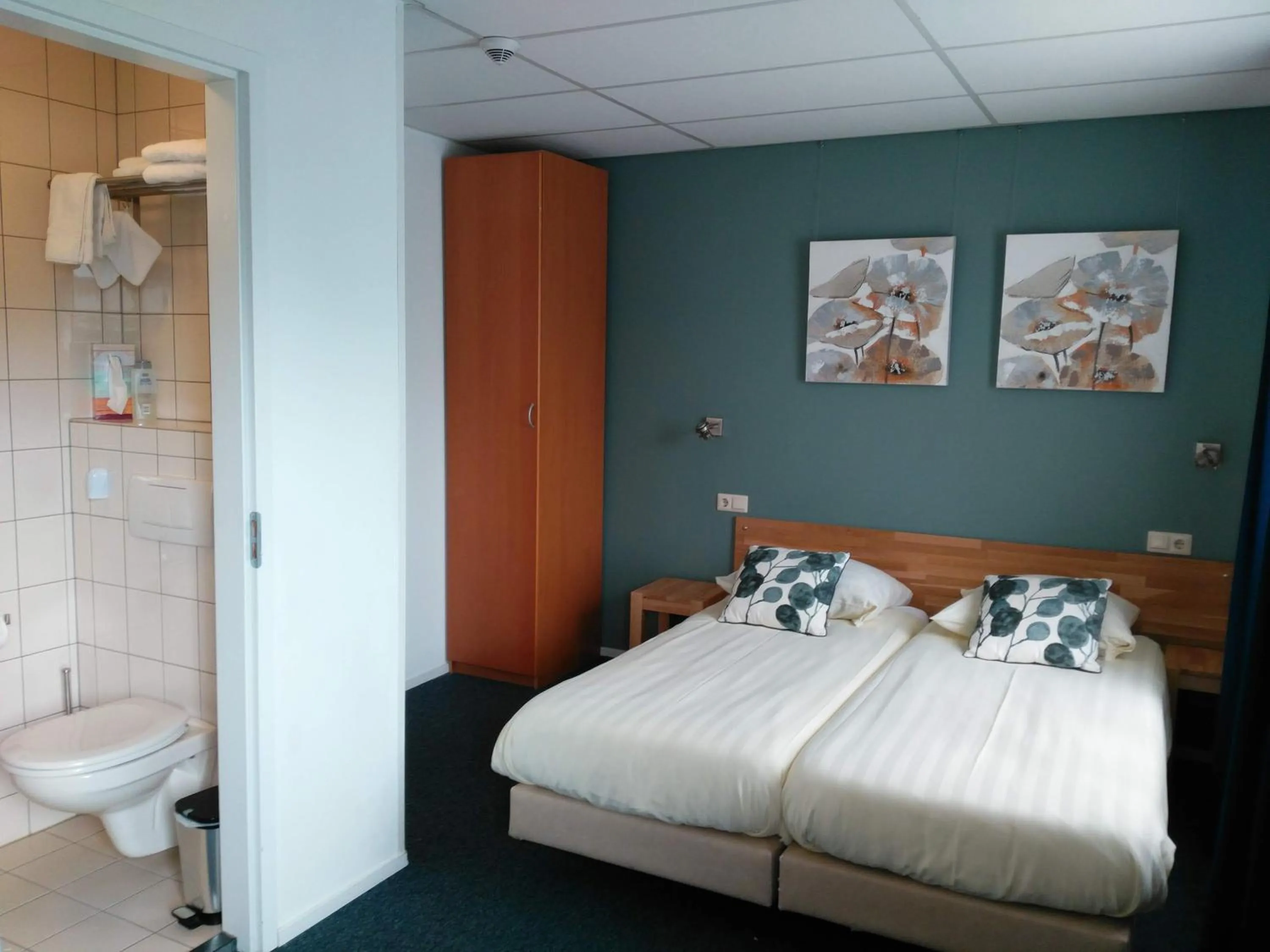 Bed in Hotel De Wilde Kriek