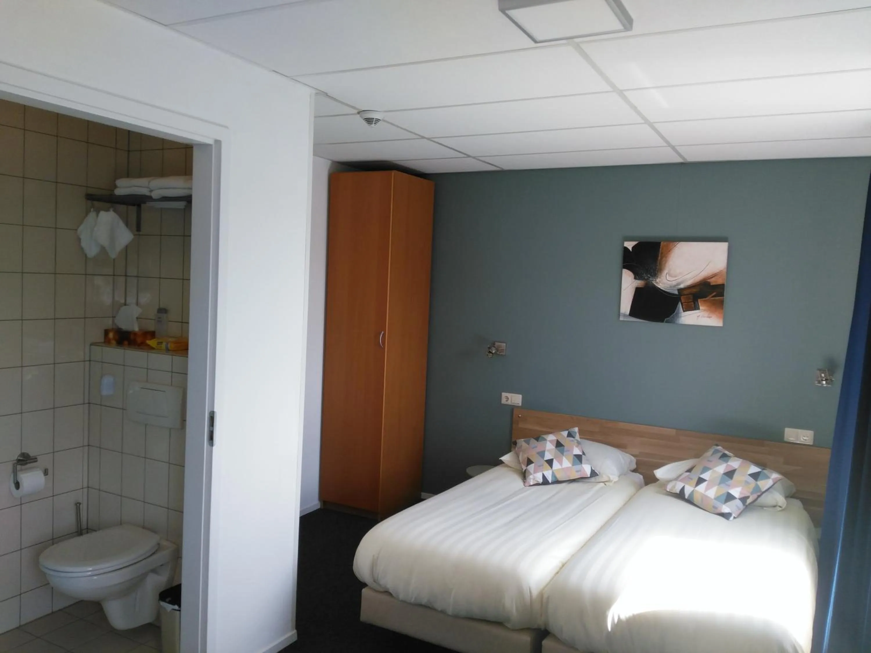 Bed in Hotel De Wilde Kriek