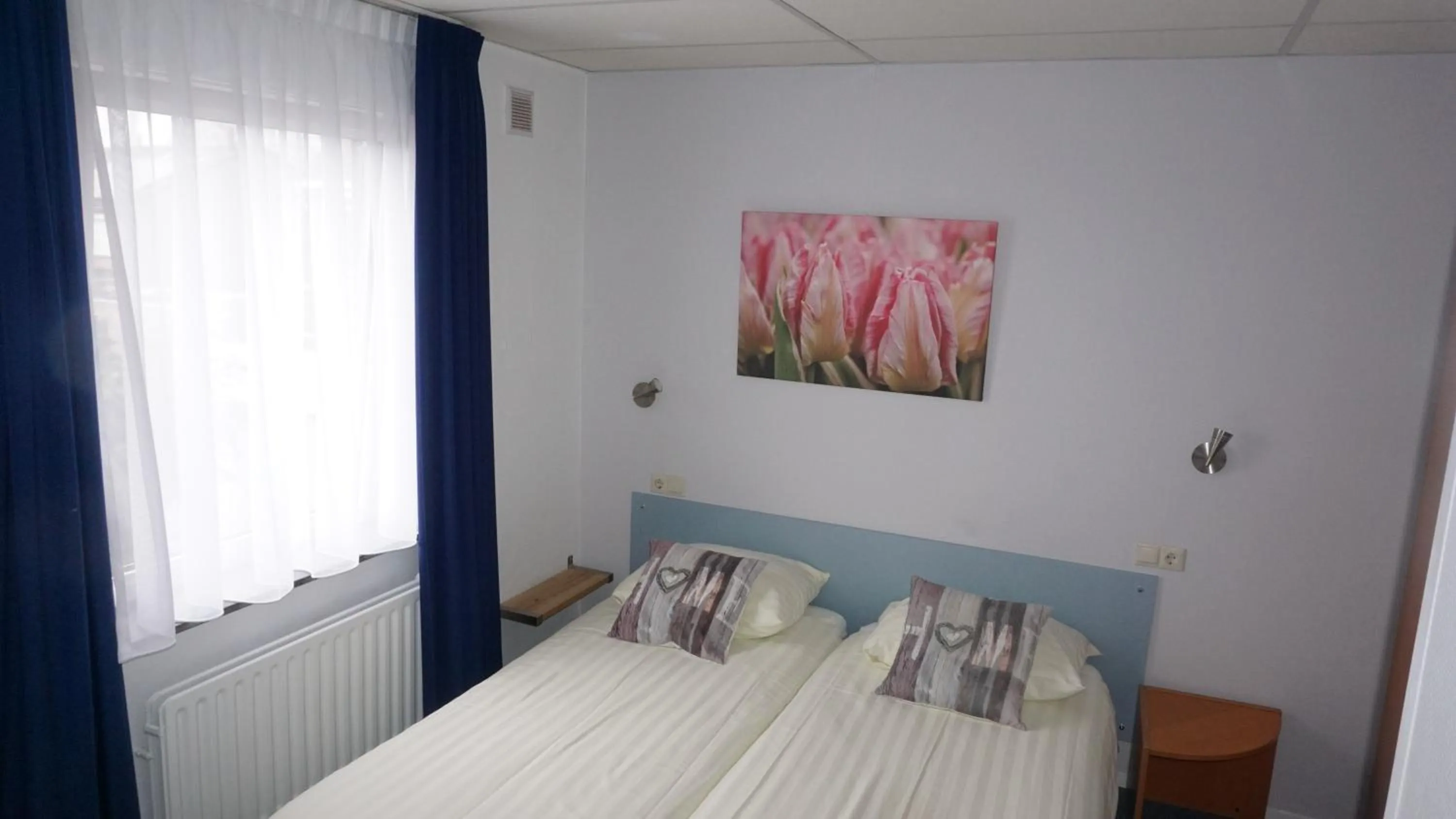 Bed in Hotel De Wilde Kriek