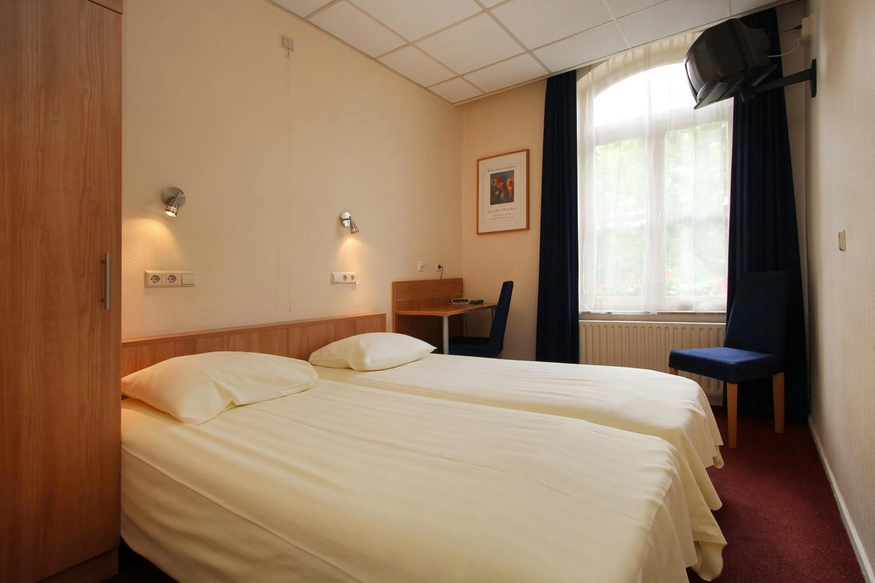 TV and multimedia, Bed in Hotel De Wilde Kriek