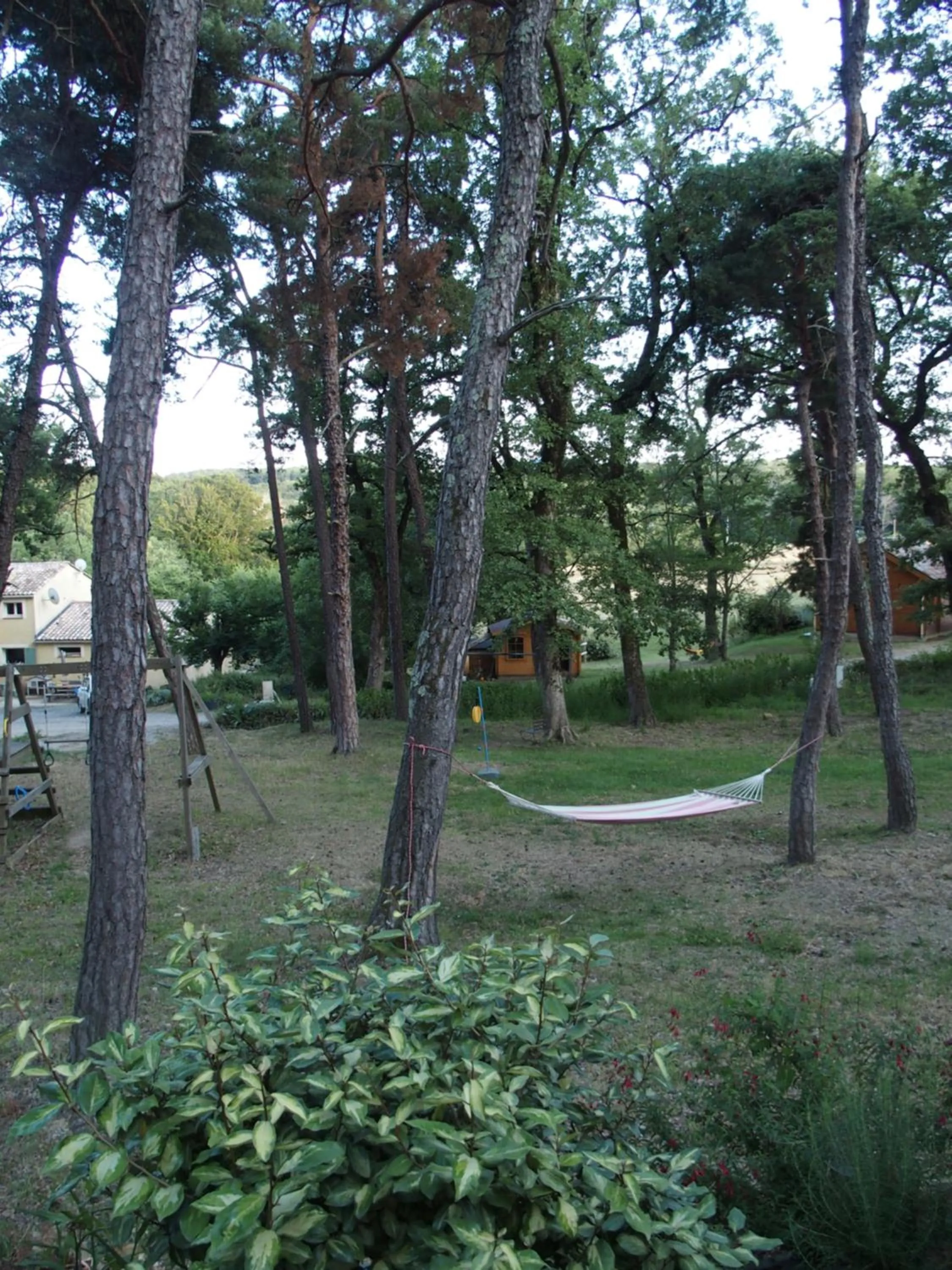 Garden in Chalets du Bois de Vache