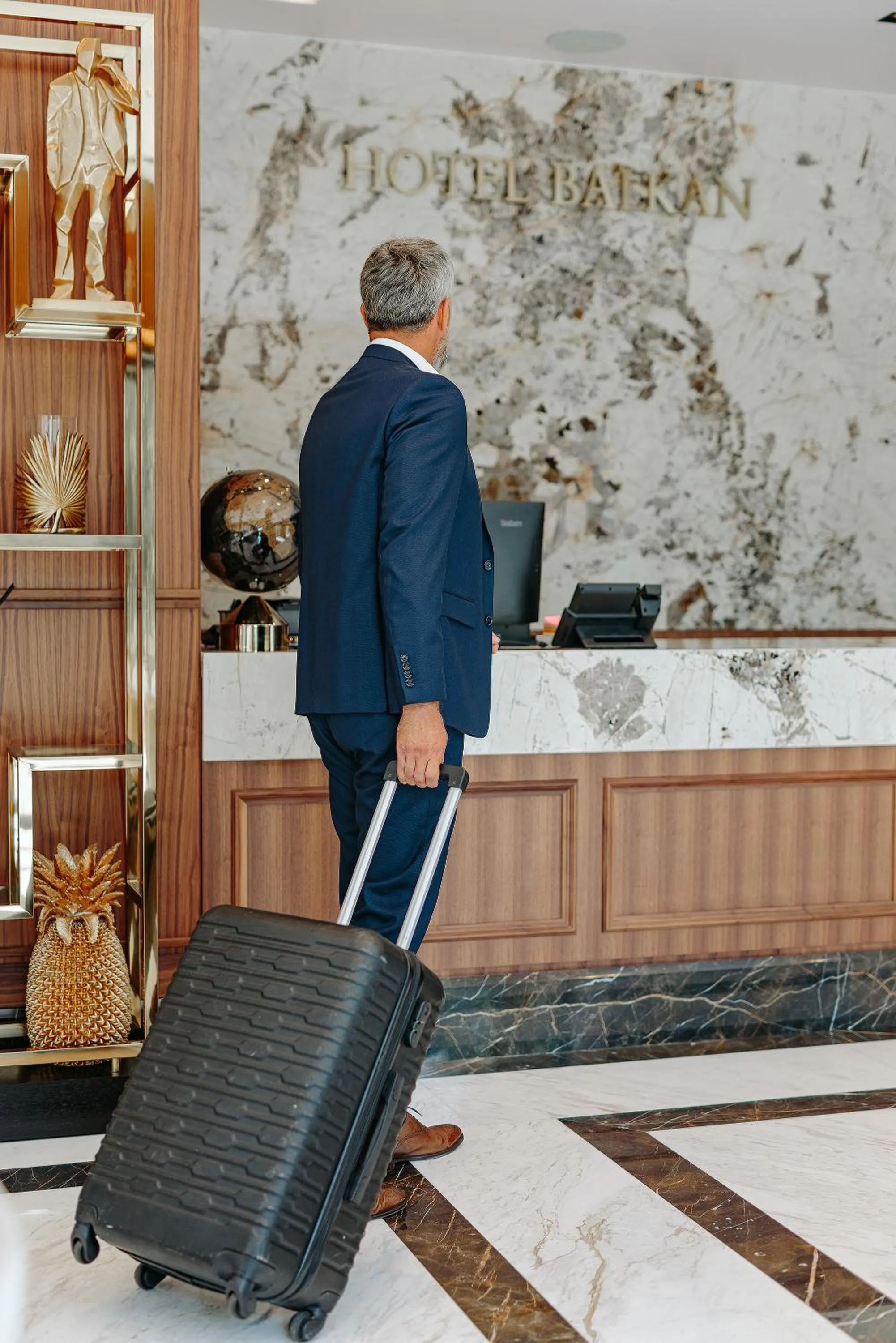 Lobby or reception in Hotel Balkan