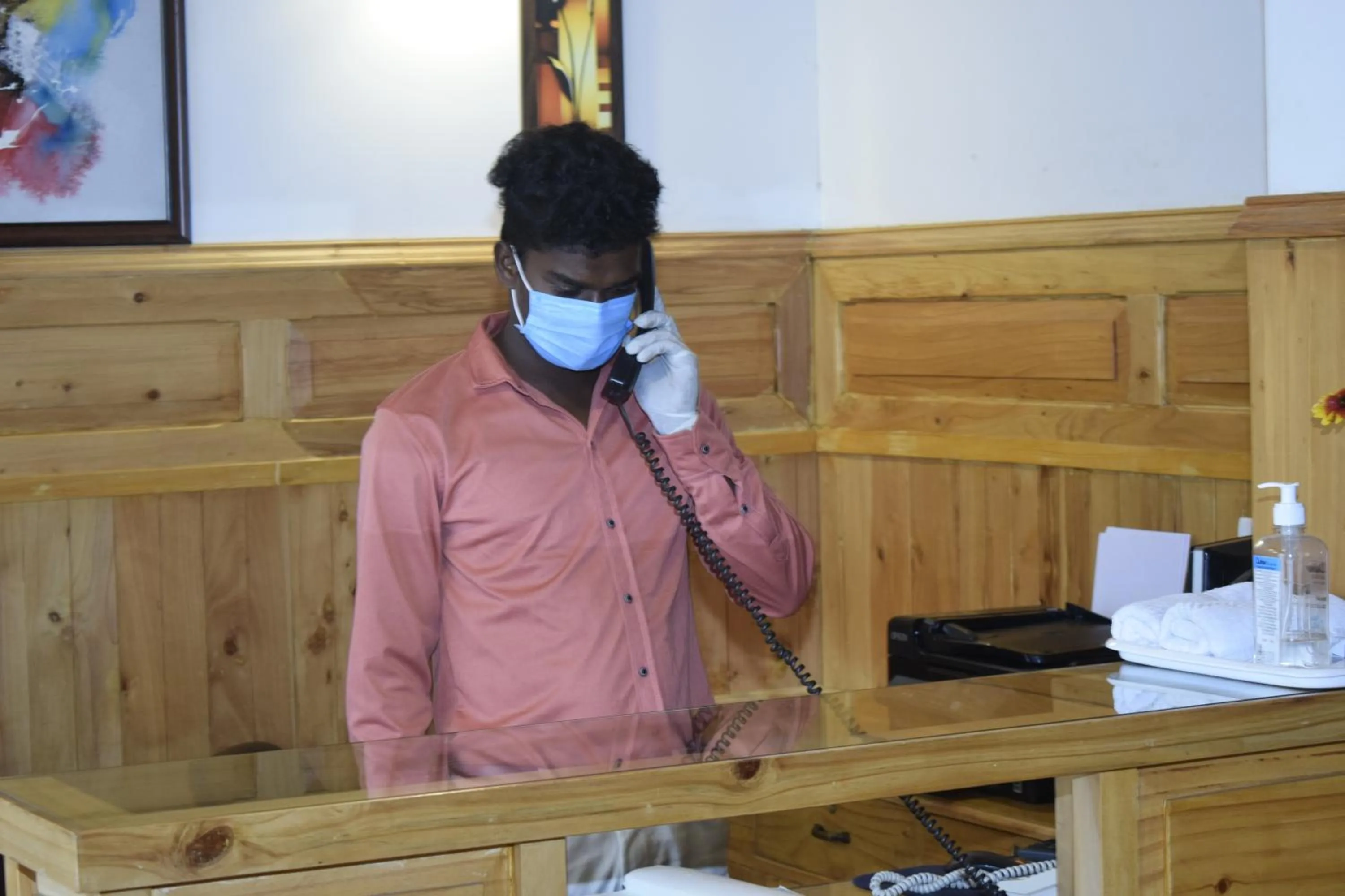 Staff in Altius Nest Hotel