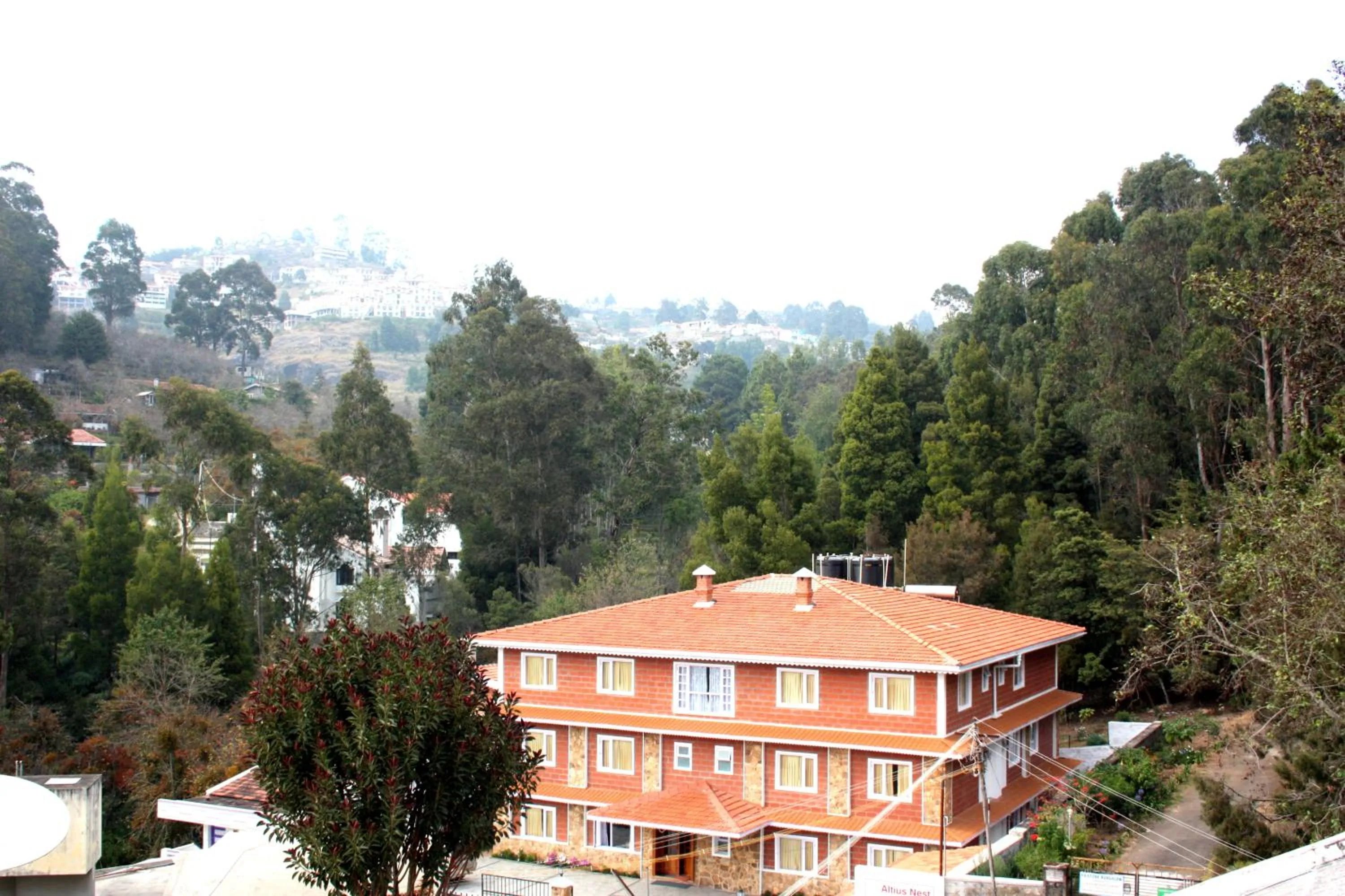 Facade/entrance in Altius Nest Hotel