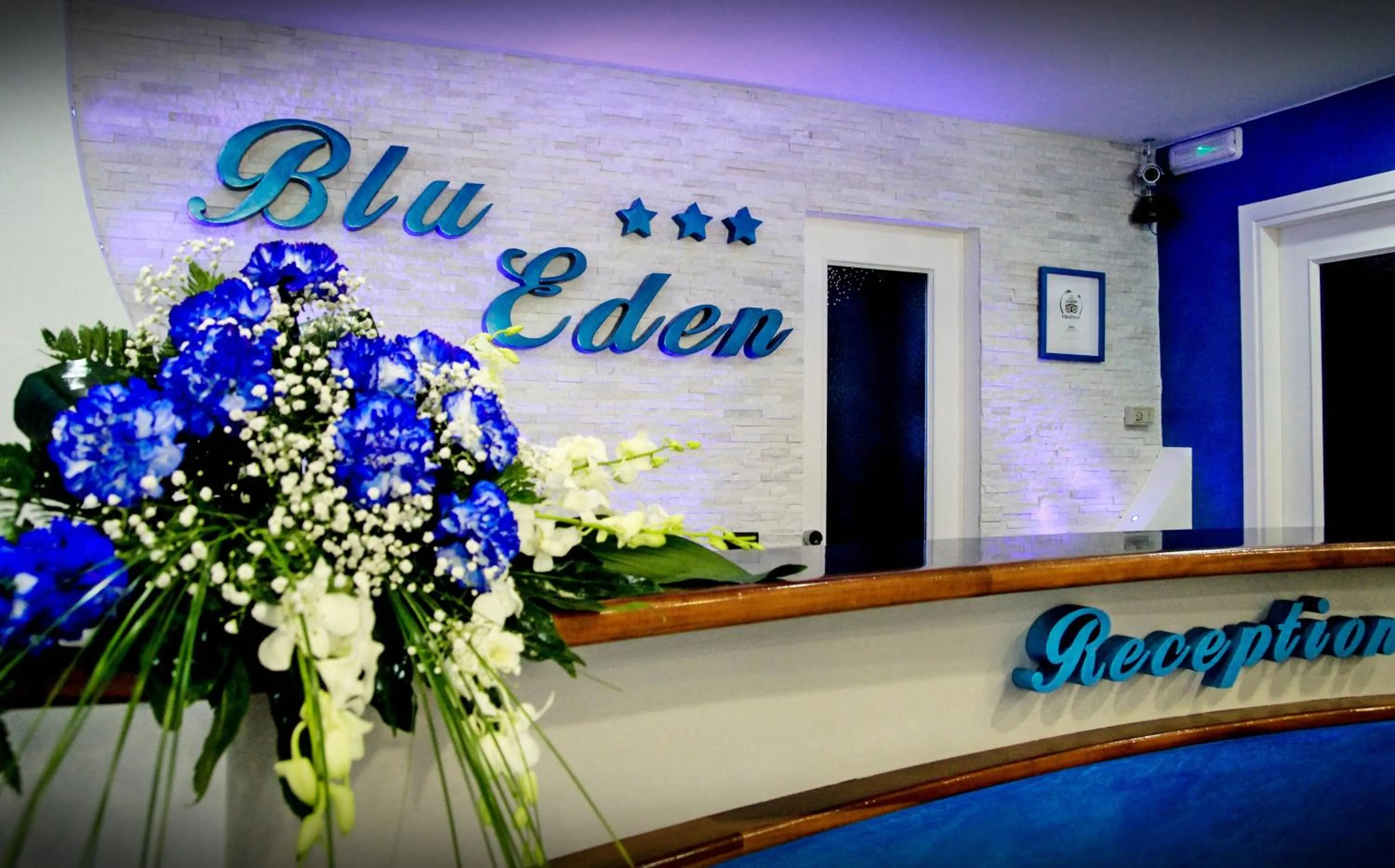 Lobby or reception in Hotel Blu Eden