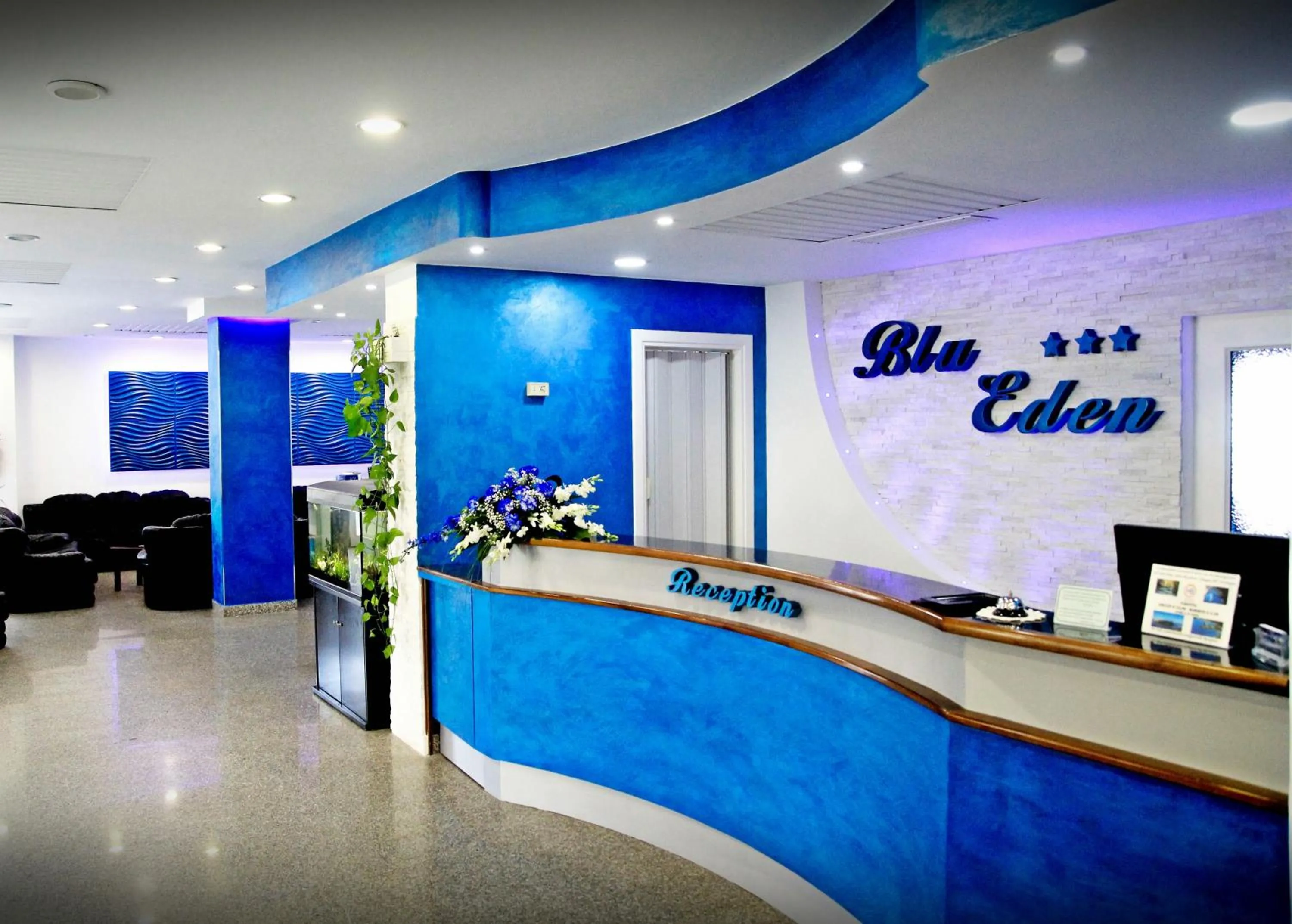 Lobby or reception in Hotel Blu Eden