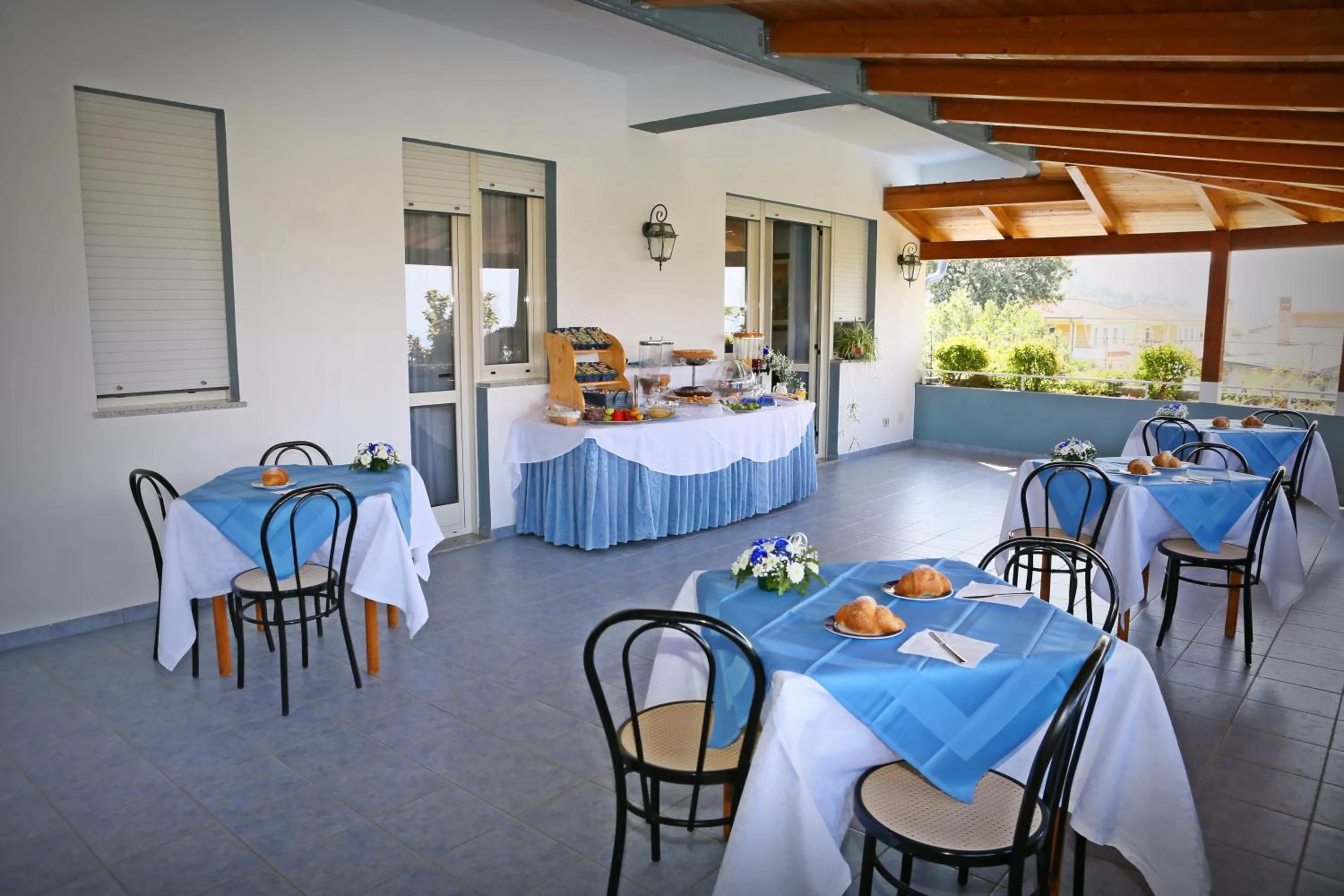 Balcony/Terrace in Hotel Blu Eden